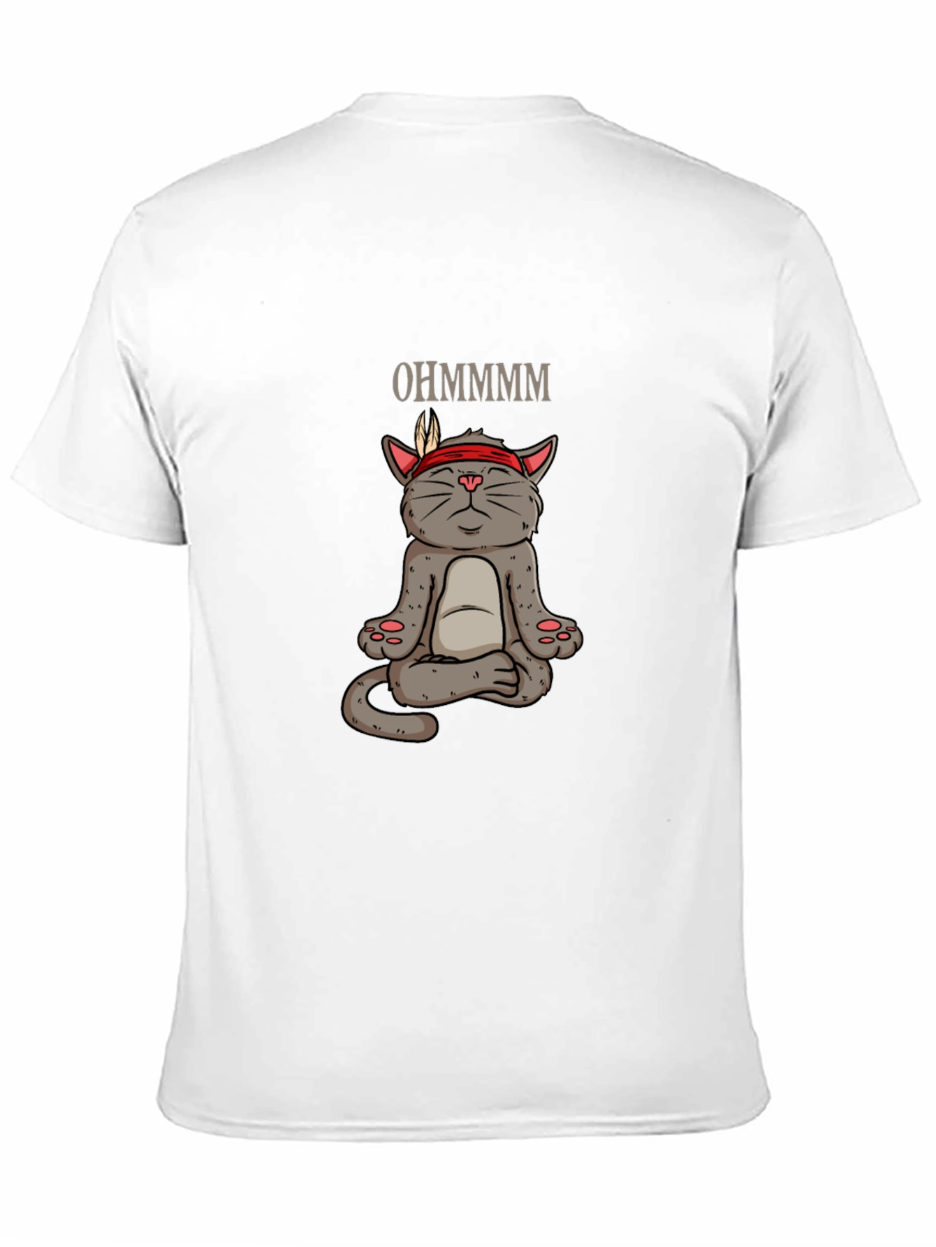 Zen Cat T-Shirt - Ohmmmmm Meditation Tee