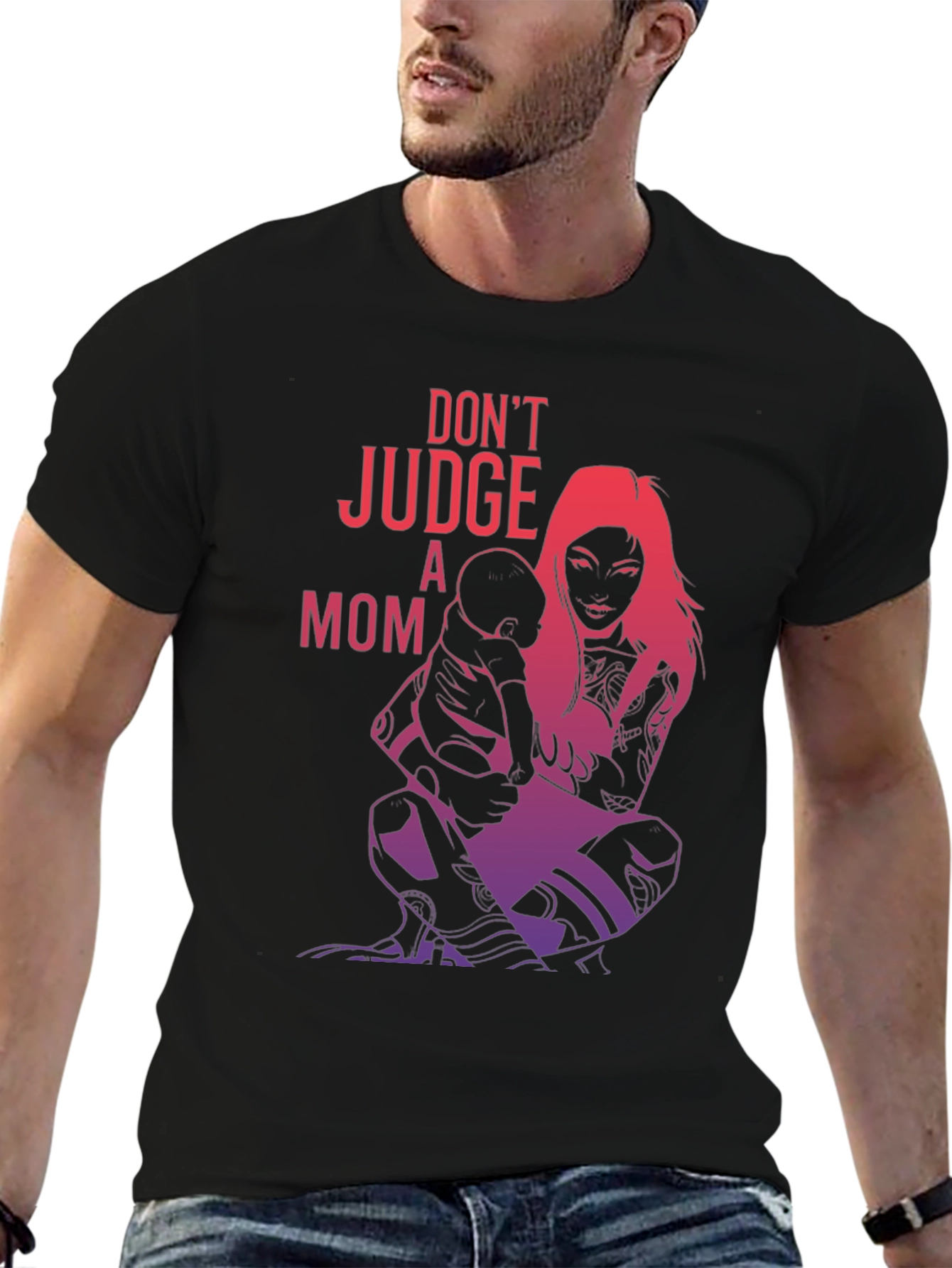 Dont Judge a Mom Graphic Tee