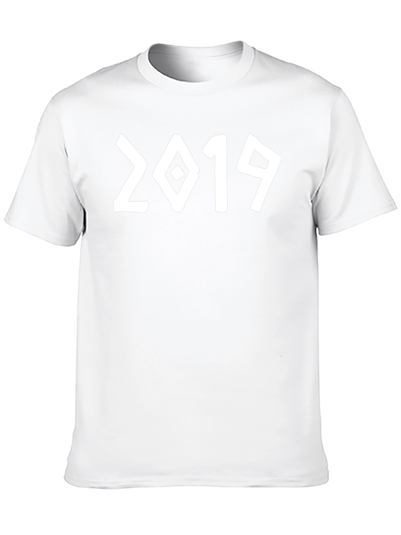 2019 Graphic Tee - Black Cotton Blend