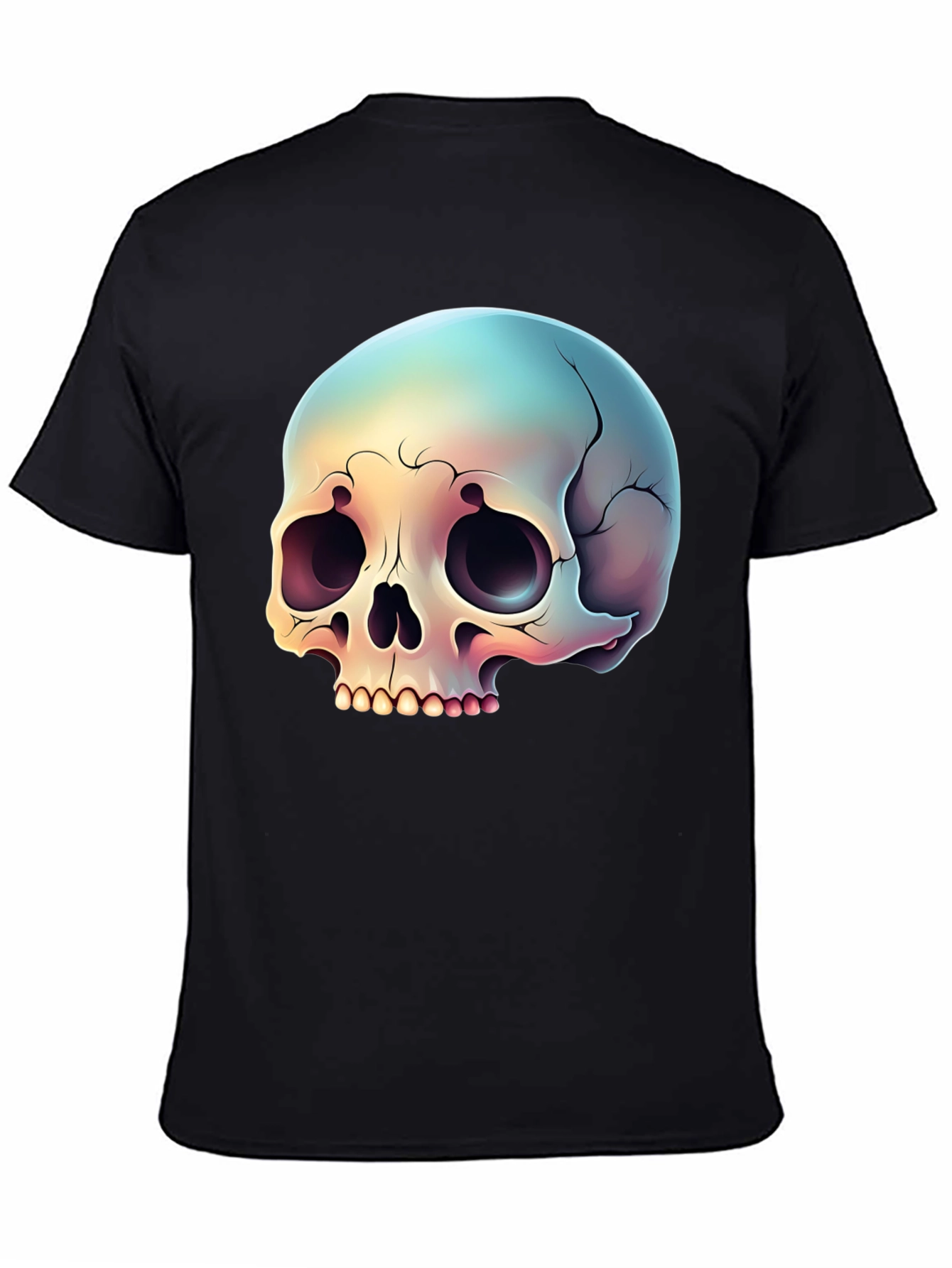 Skull Graphic Black T-Shirt