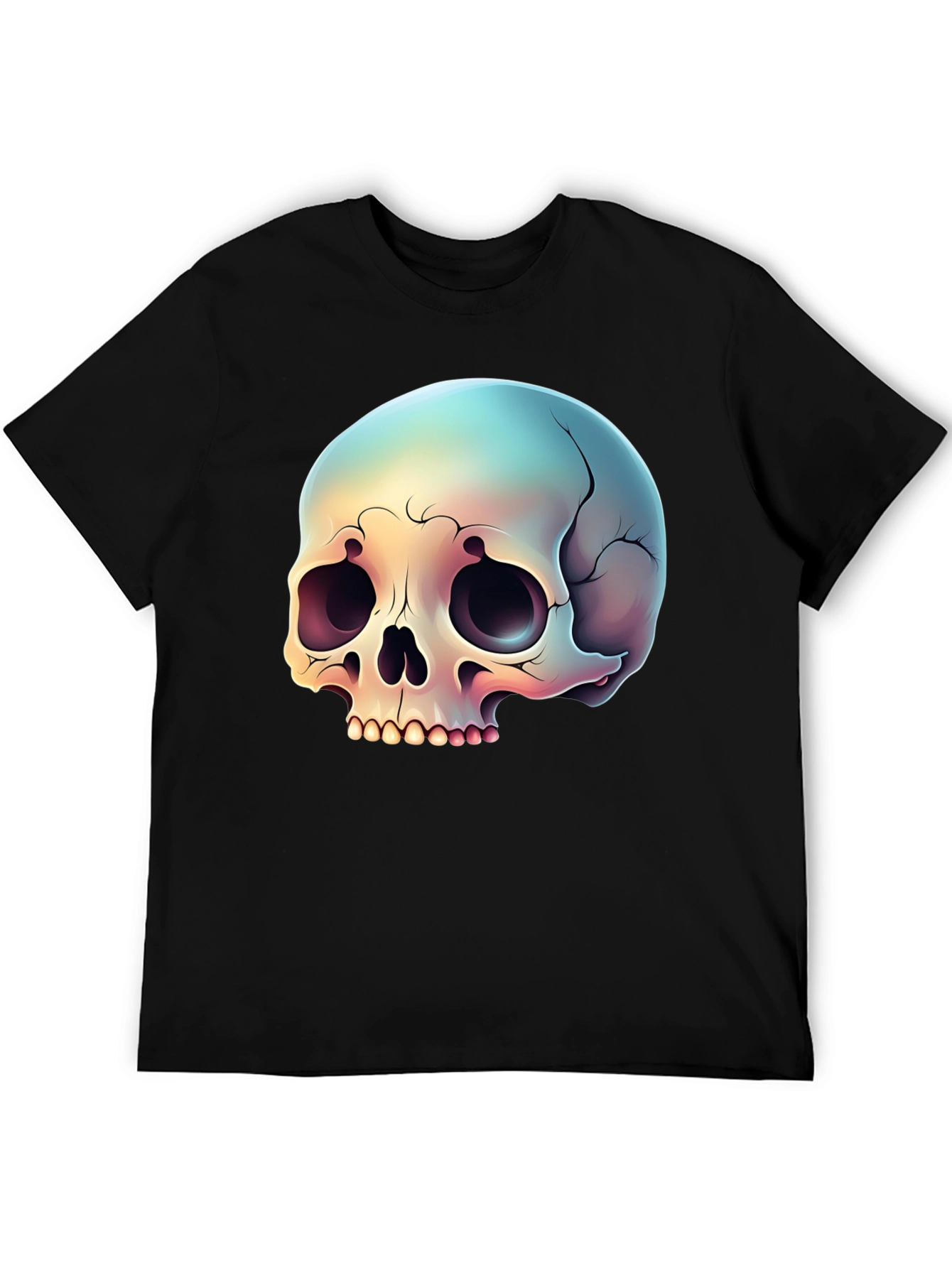 Skull Graphic Black T-Shirt