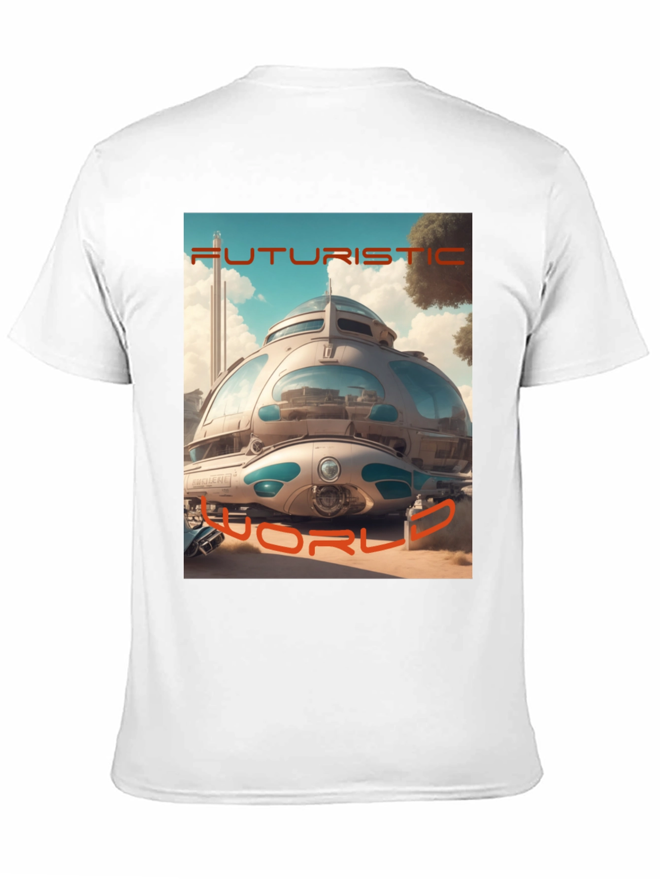 Futuristic World Graphic T-Shirt