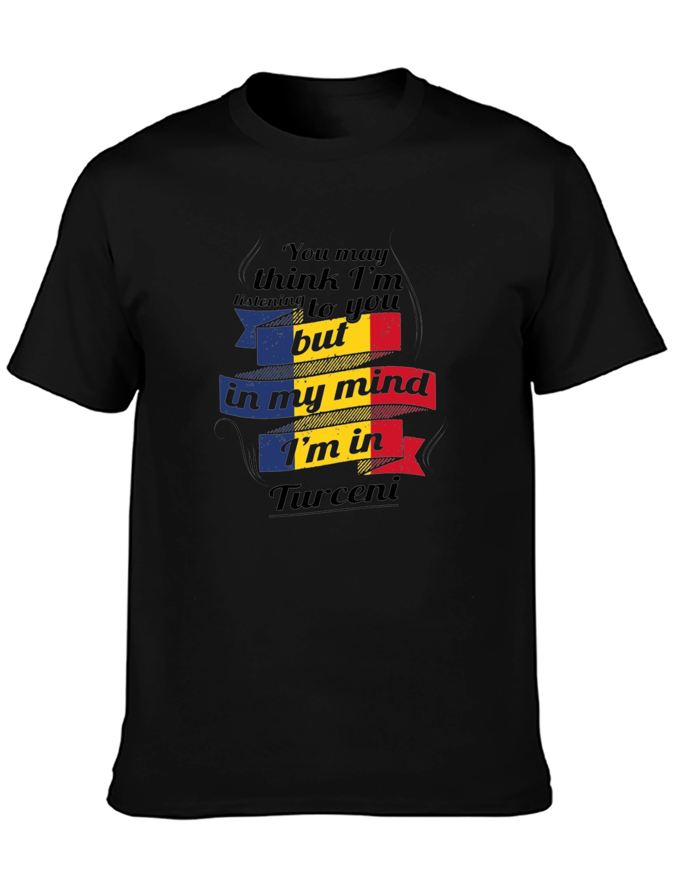 Turceni Mind T-Shirt - Novelty Flag Tee