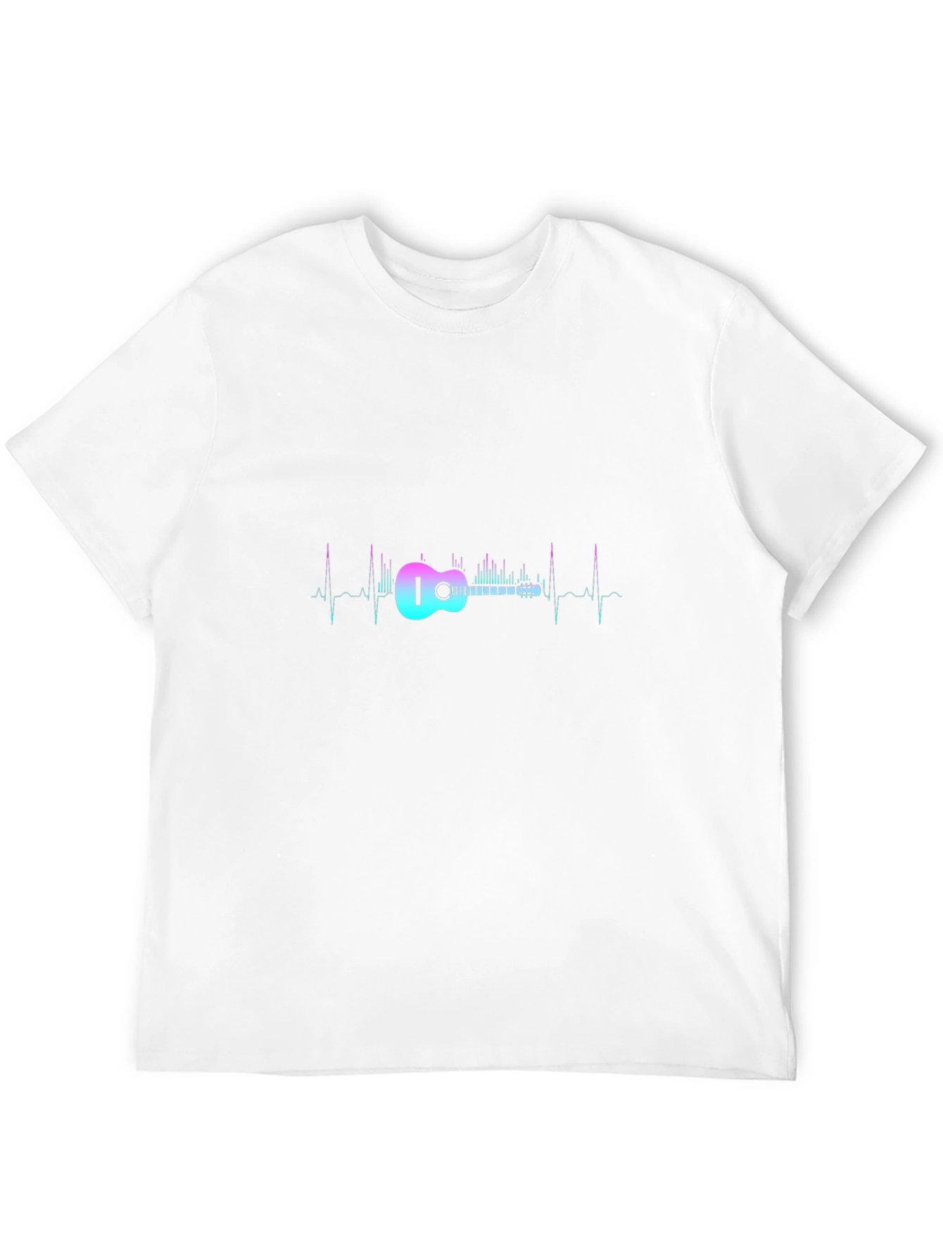Guitar Heartbeat Black Tee