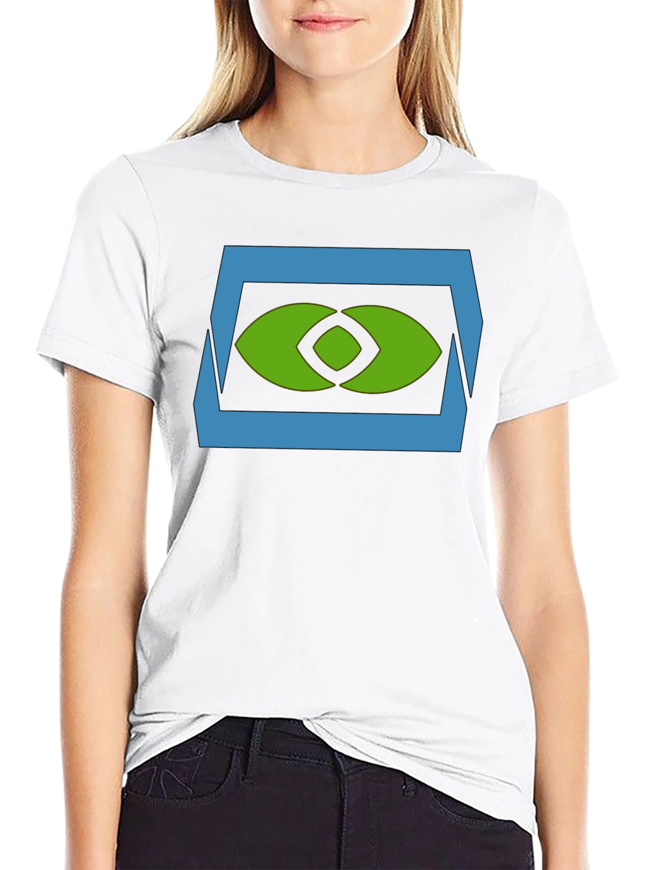Abstract Eye Graphic T-Shirt