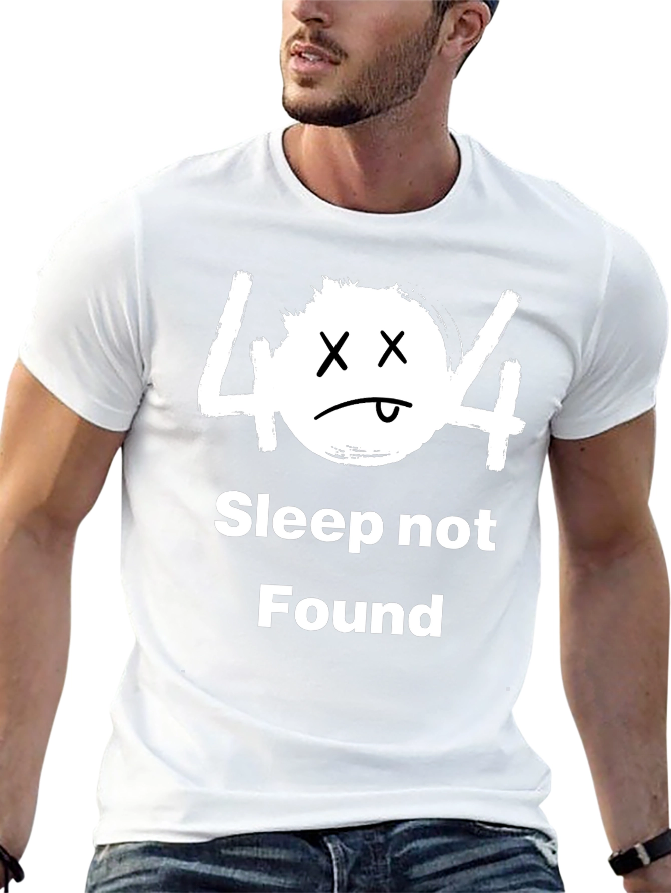 404 Sleep Not Found Graphic T-Shirt