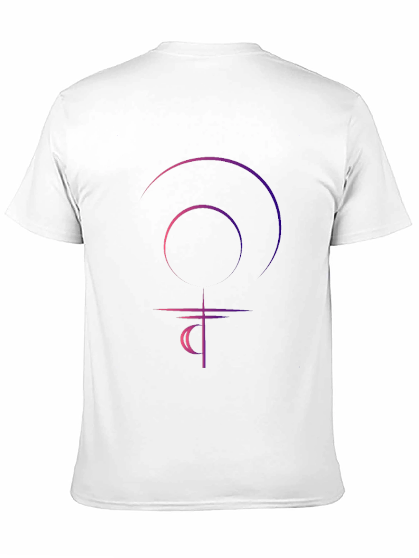 Black T-Shirt with Graphic Design