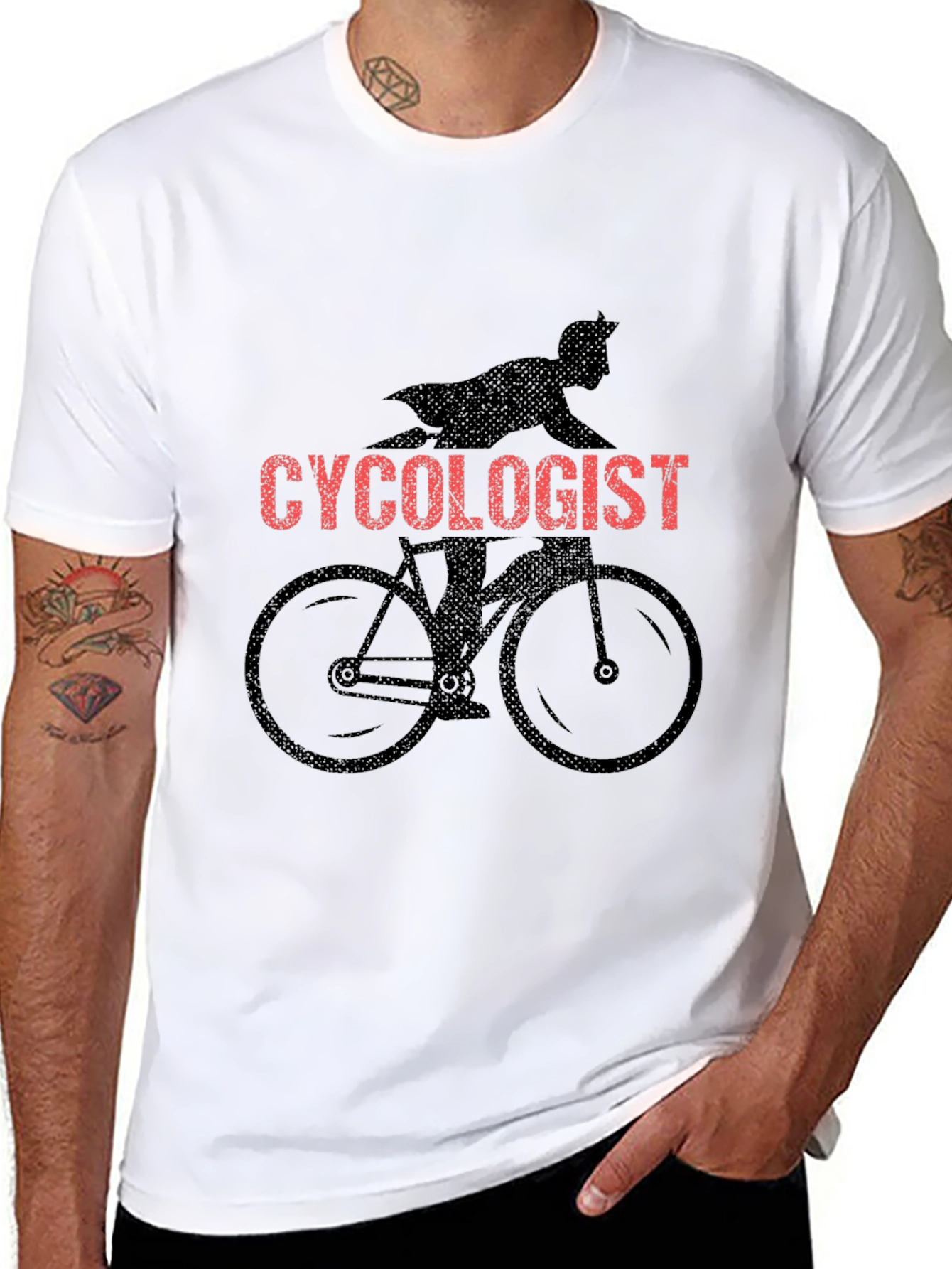Cycologist Graphic T-Shirt - Cycling Lover Gift
