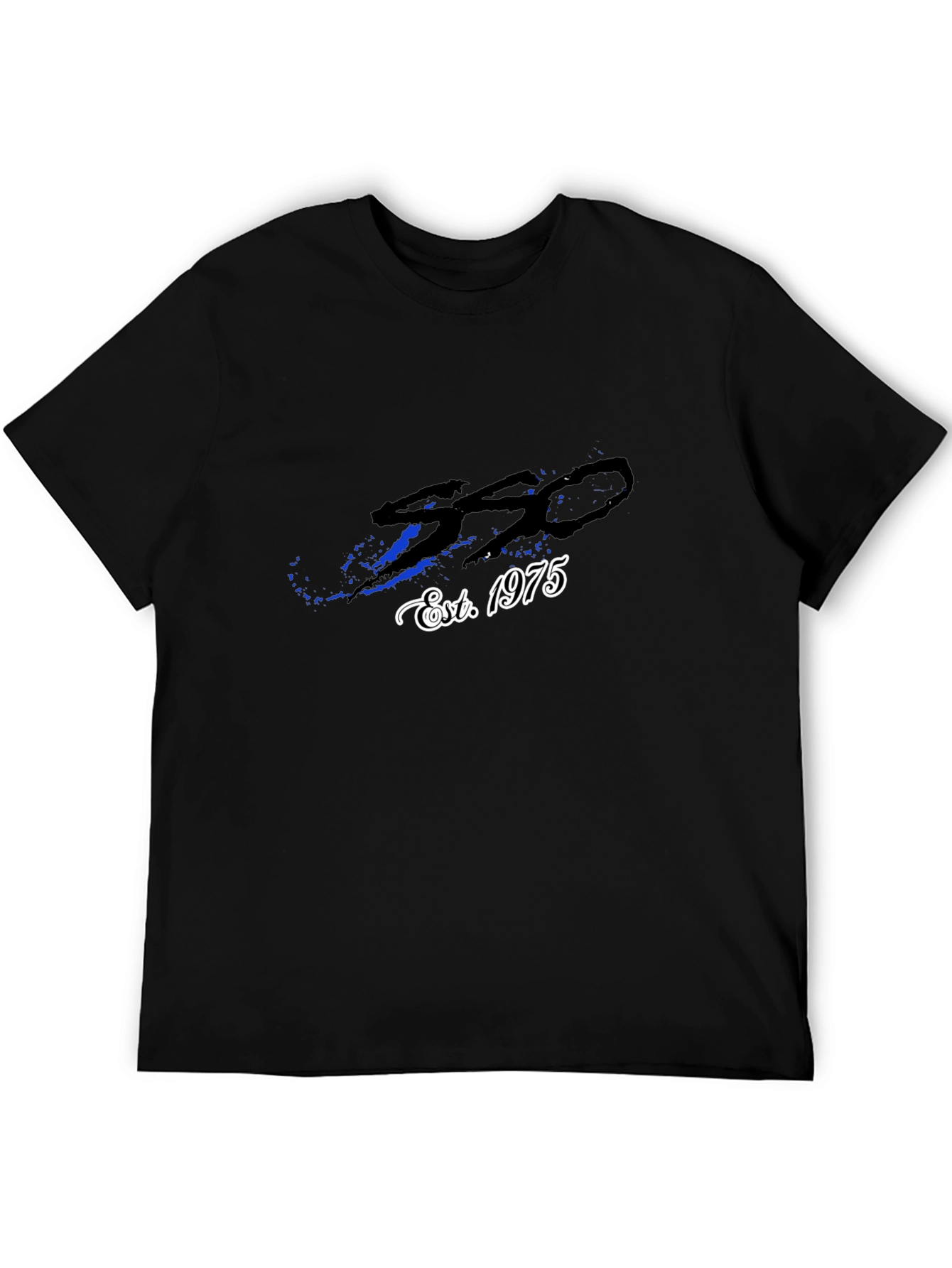 550 Est. 1975 Graphic Black T-Shirt