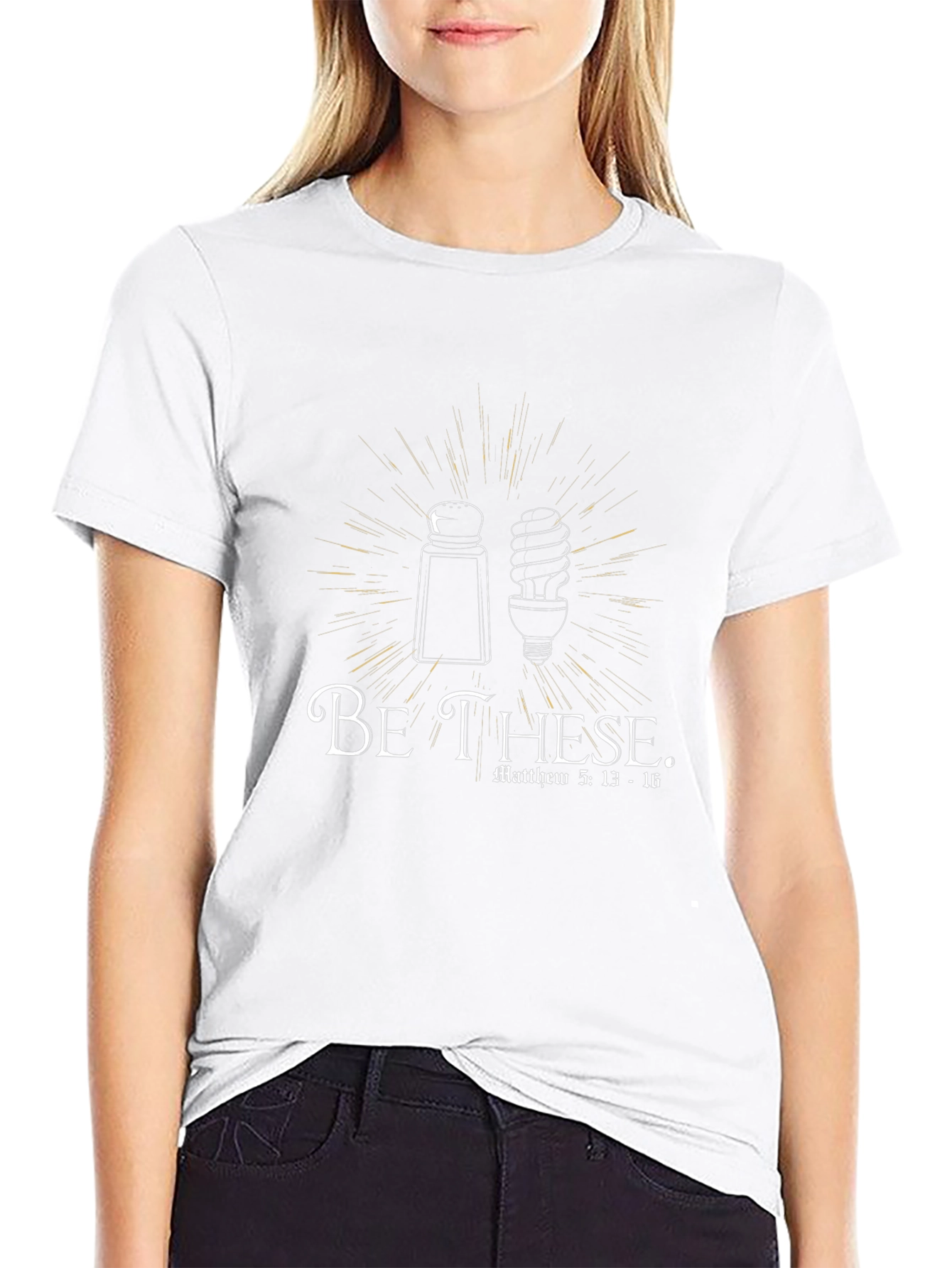 Be These T-Shirt: Salt & Light Design