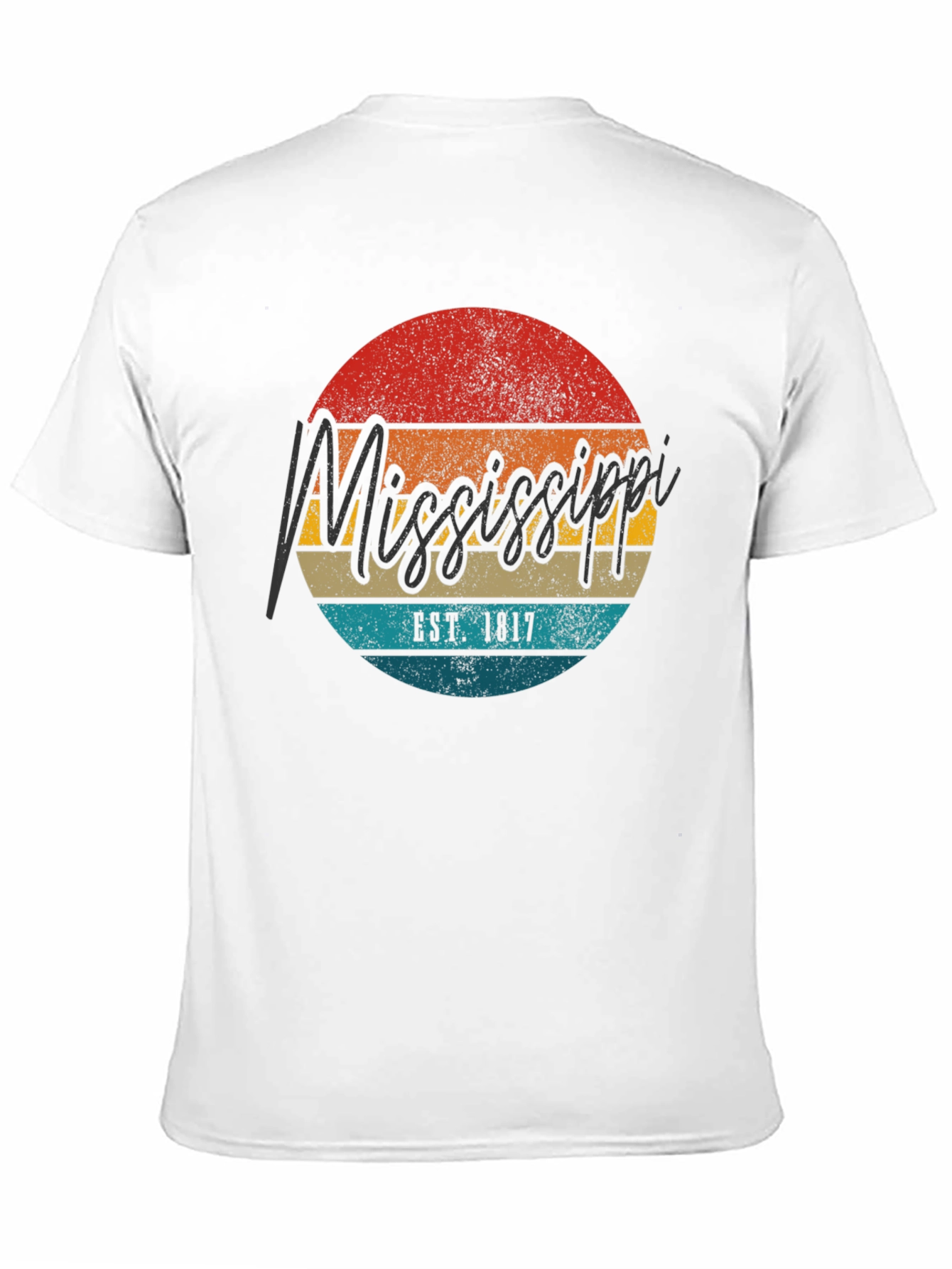 Mississippi Est. 1817 Retro Graphic T-Shirt