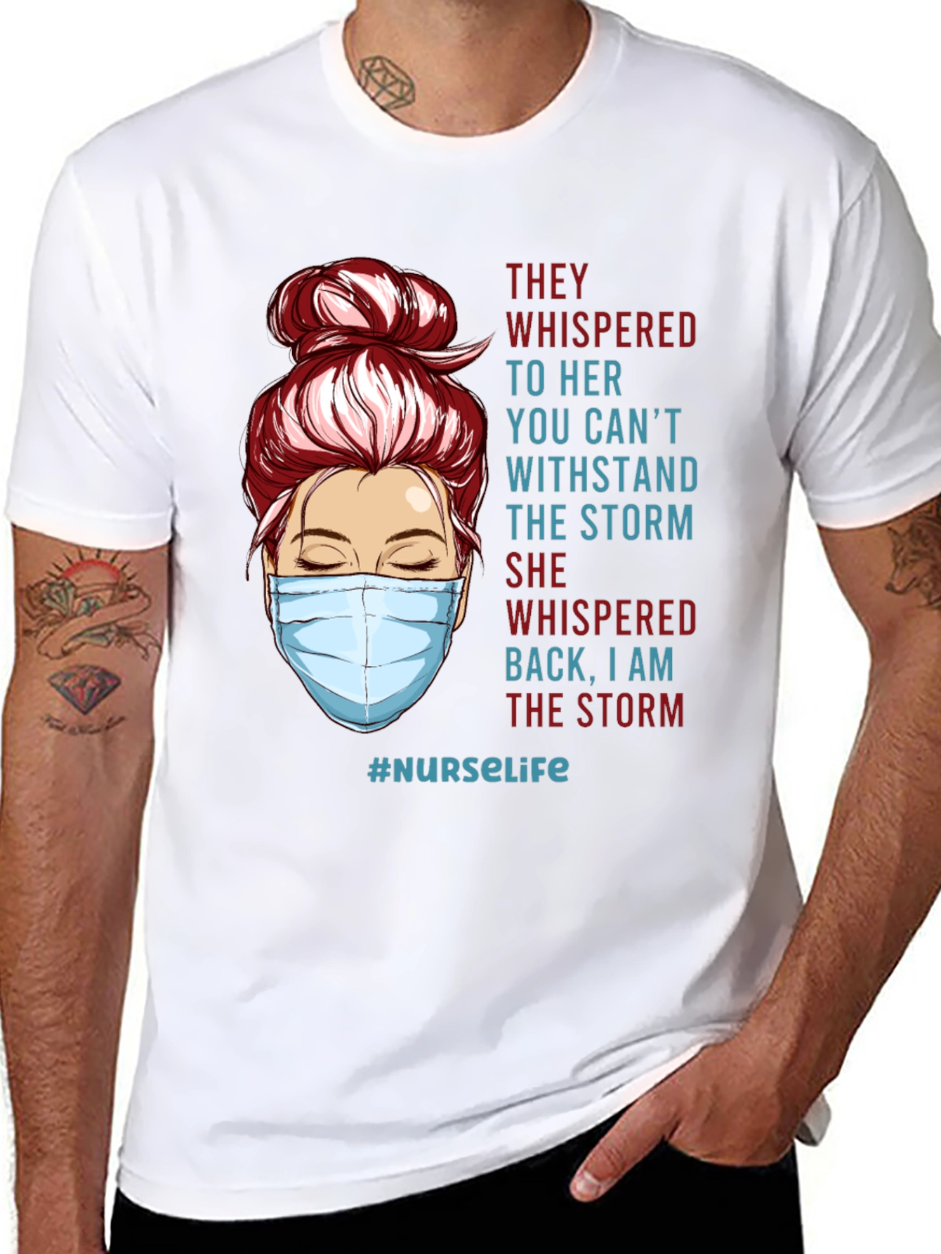 Nurse Life T-Shirt: I Am The Storm