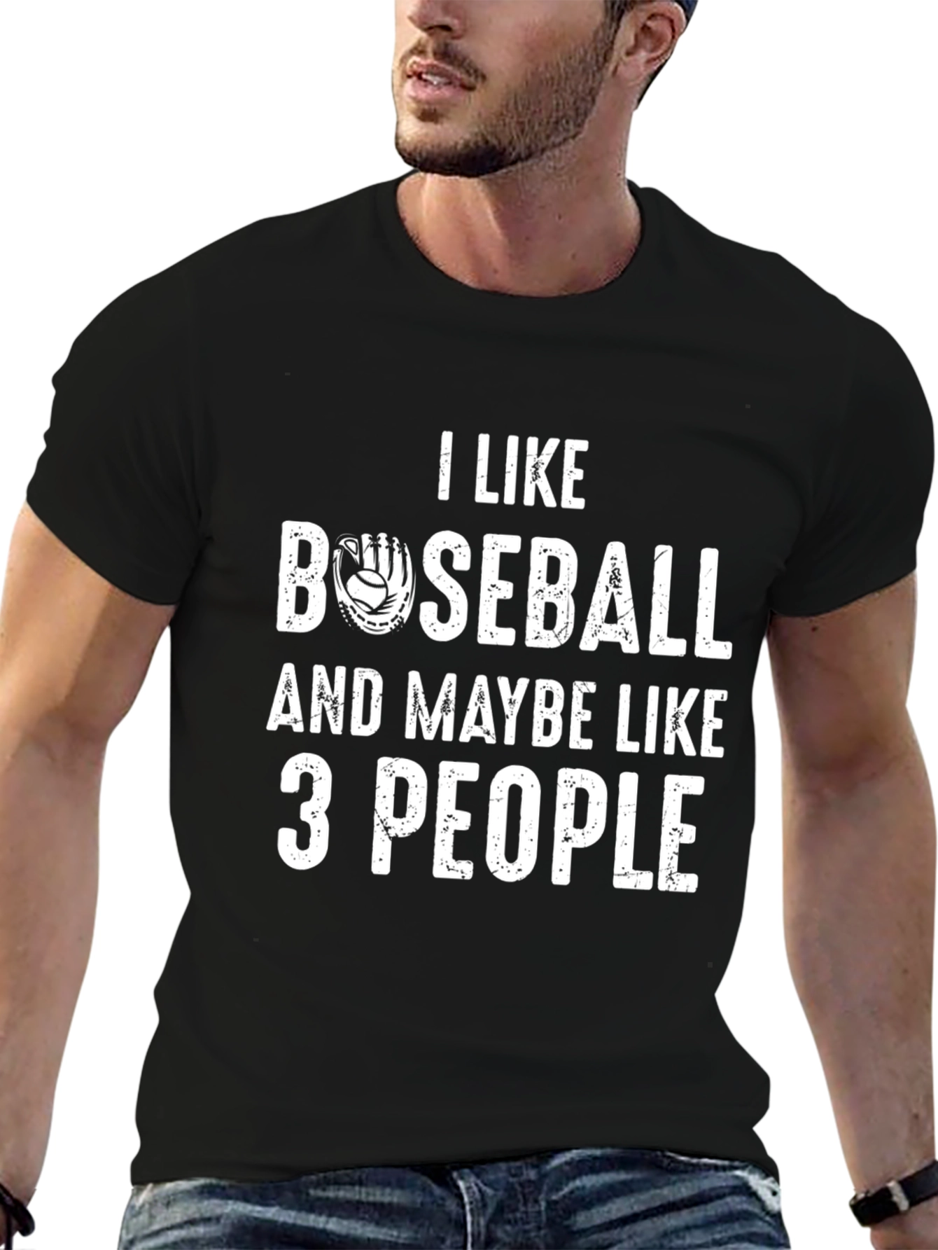 Funny Baseball Lover Graphic Tee
