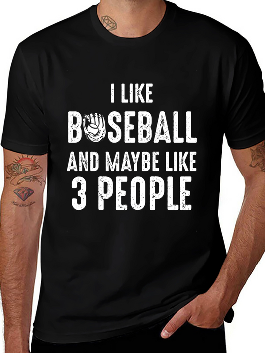 Funny Baseball Lover Graphic Tee