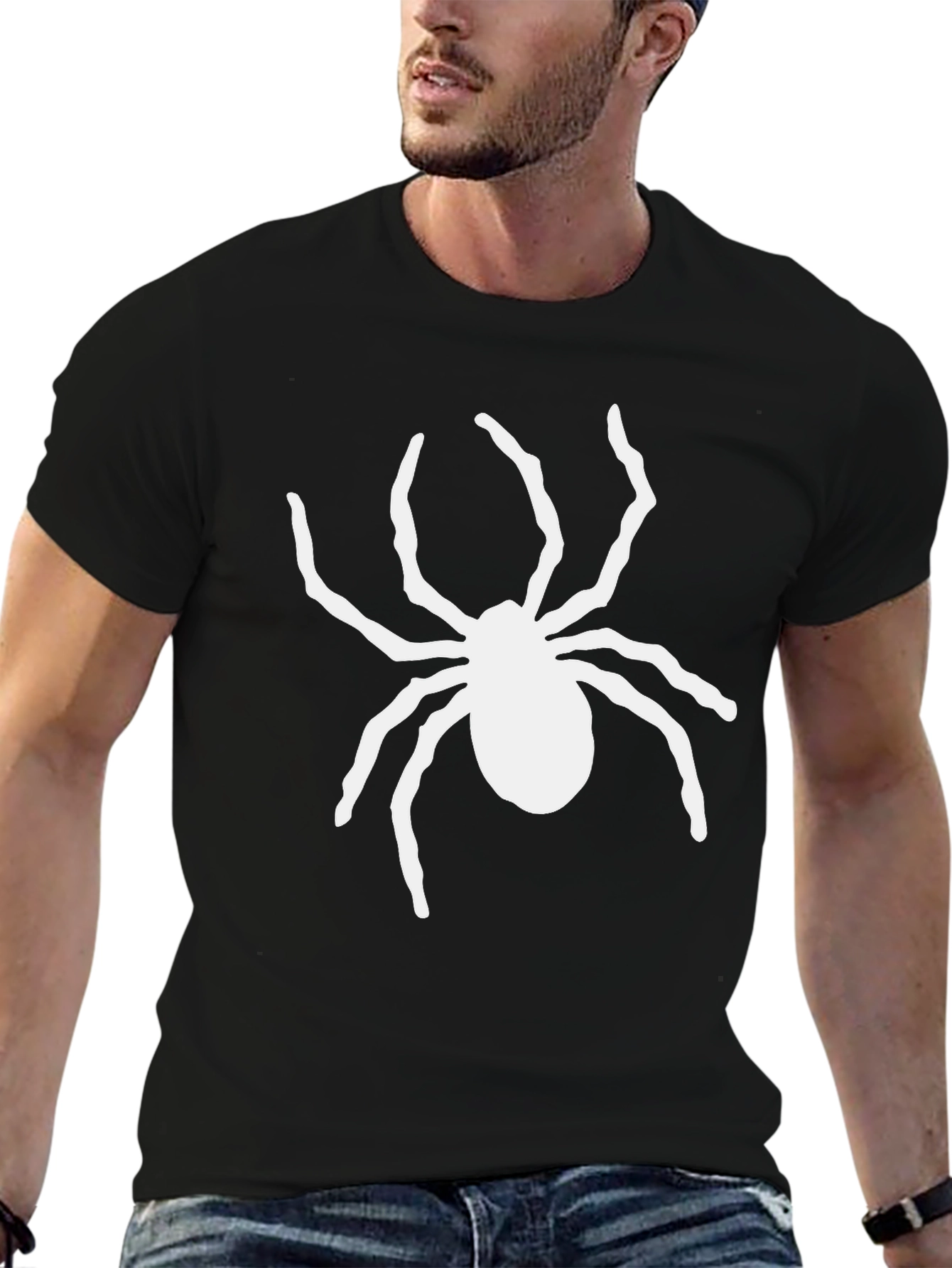 Spider Graphic Black T-Shirt