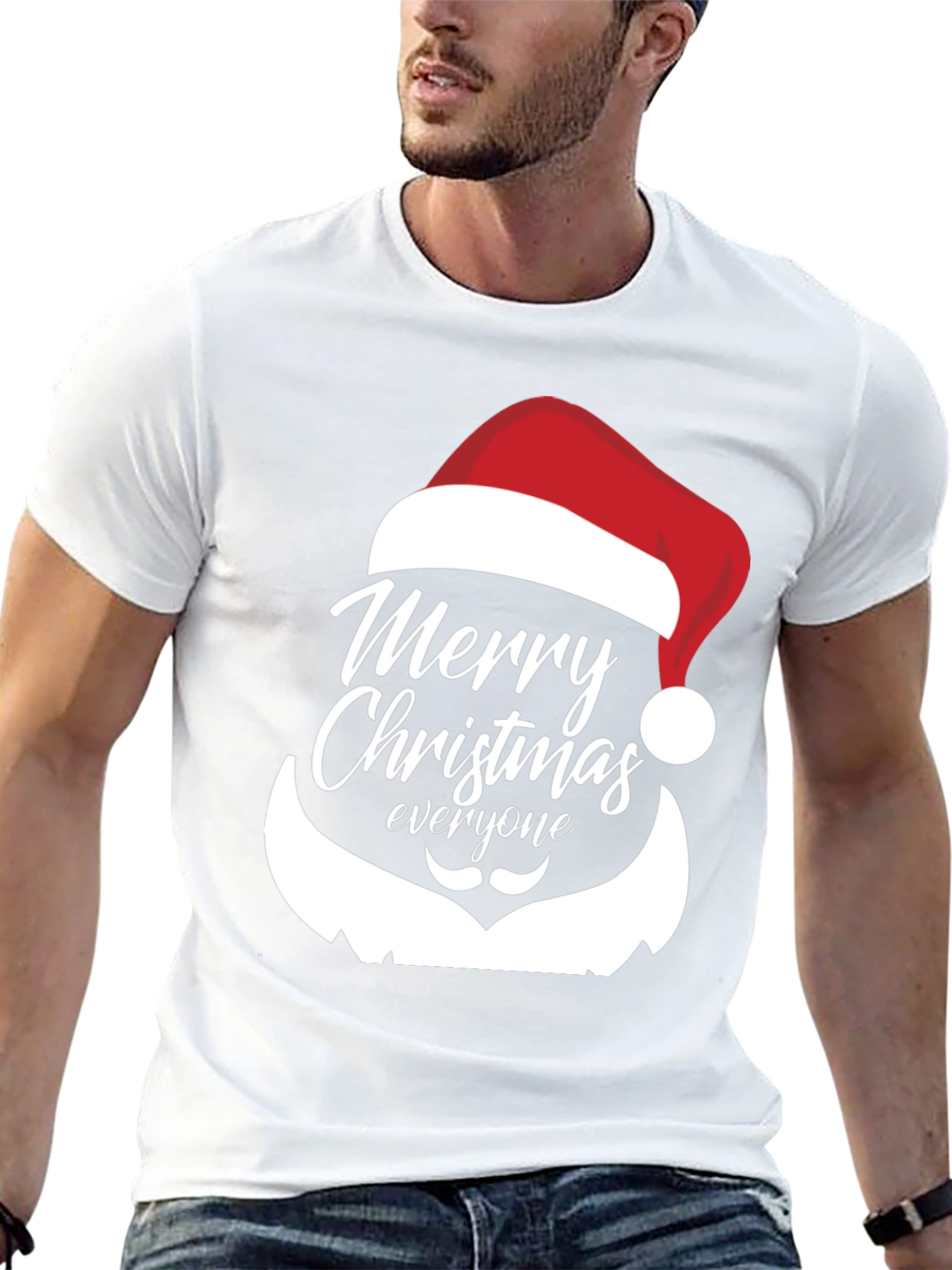 Merry Christmas Everyone Santa T-Shirt