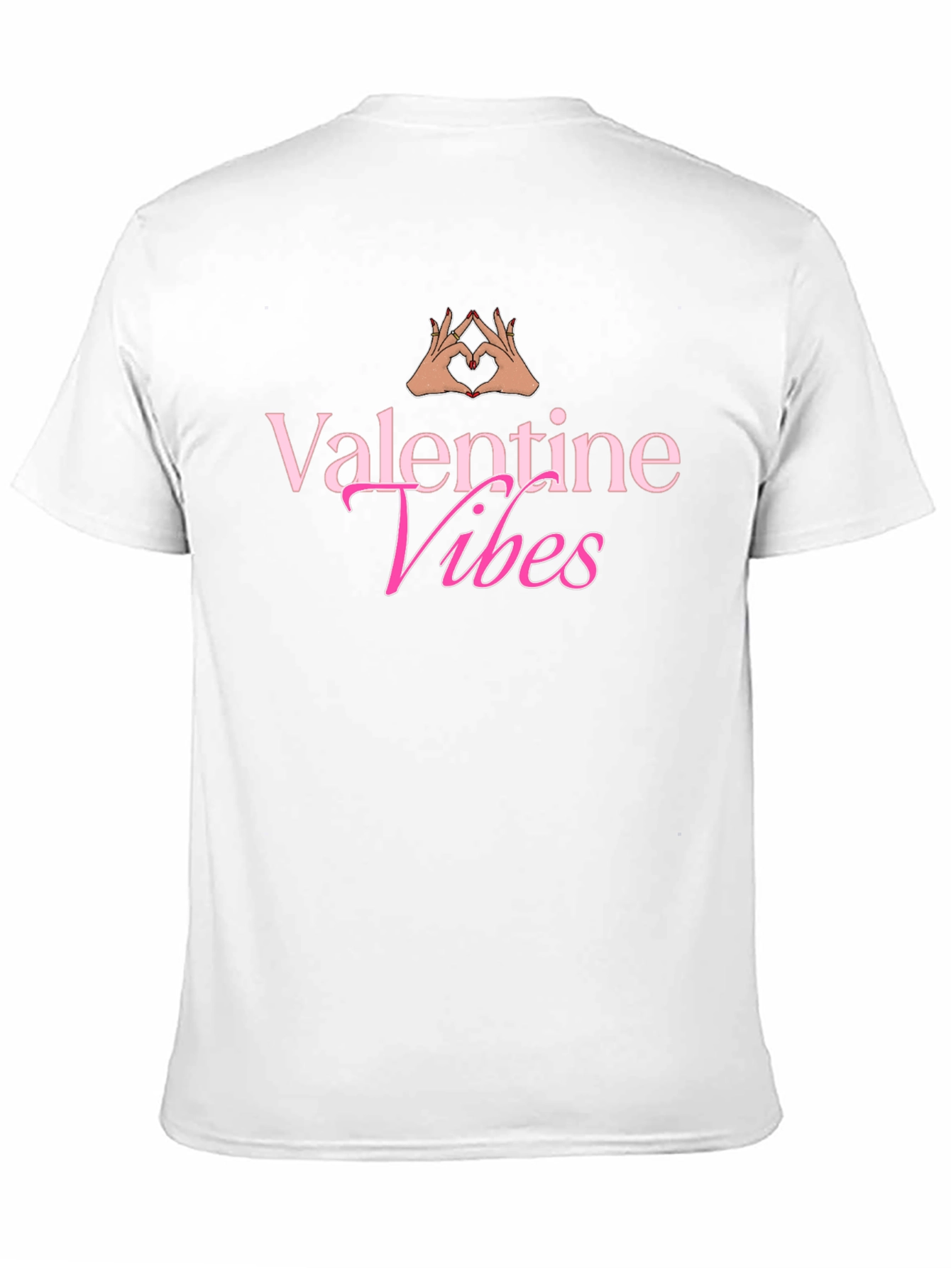Valentine Vibes Graphic Tee - Black