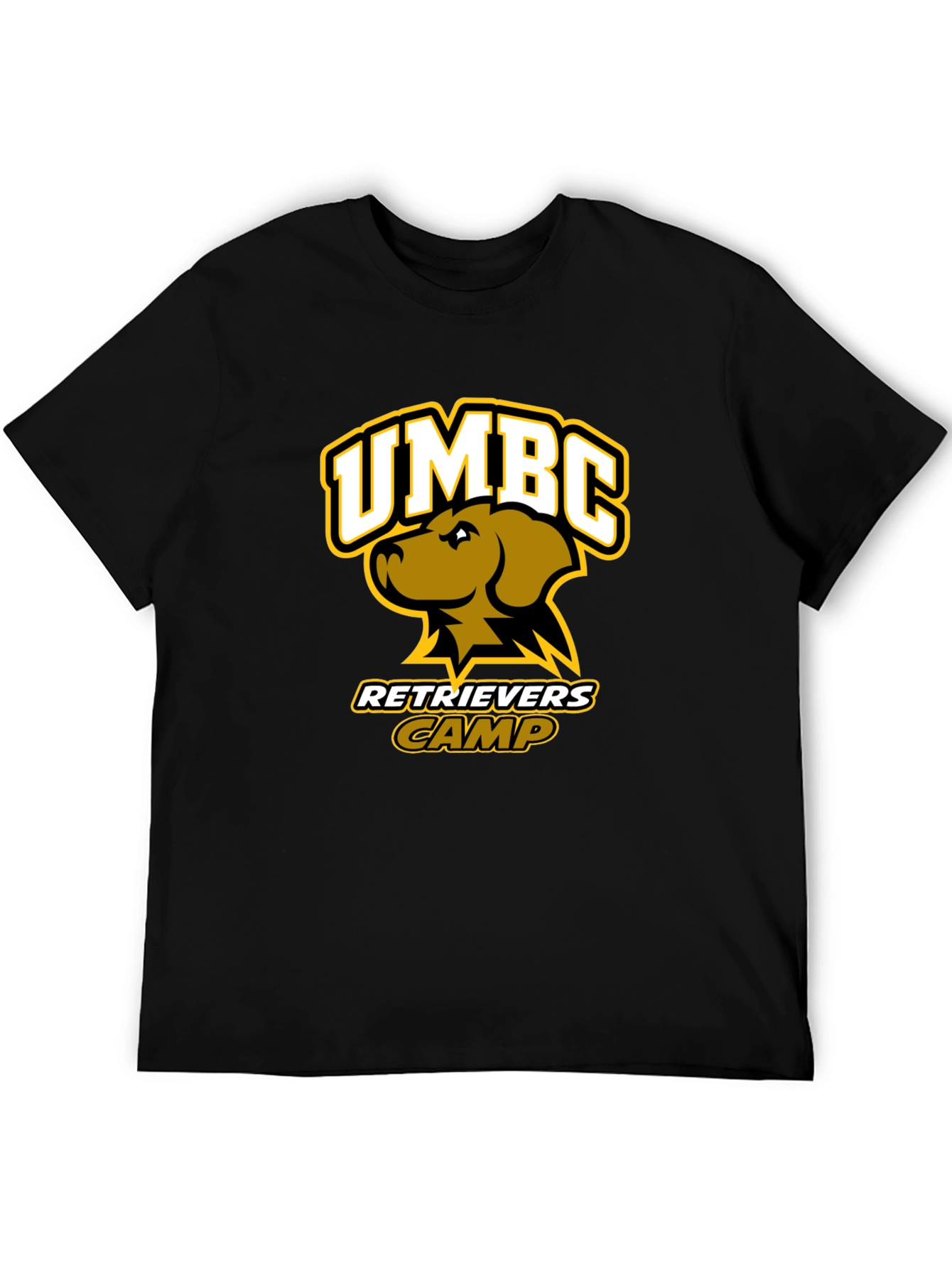 UMBC Retrievers Camp Black T-Shirt
