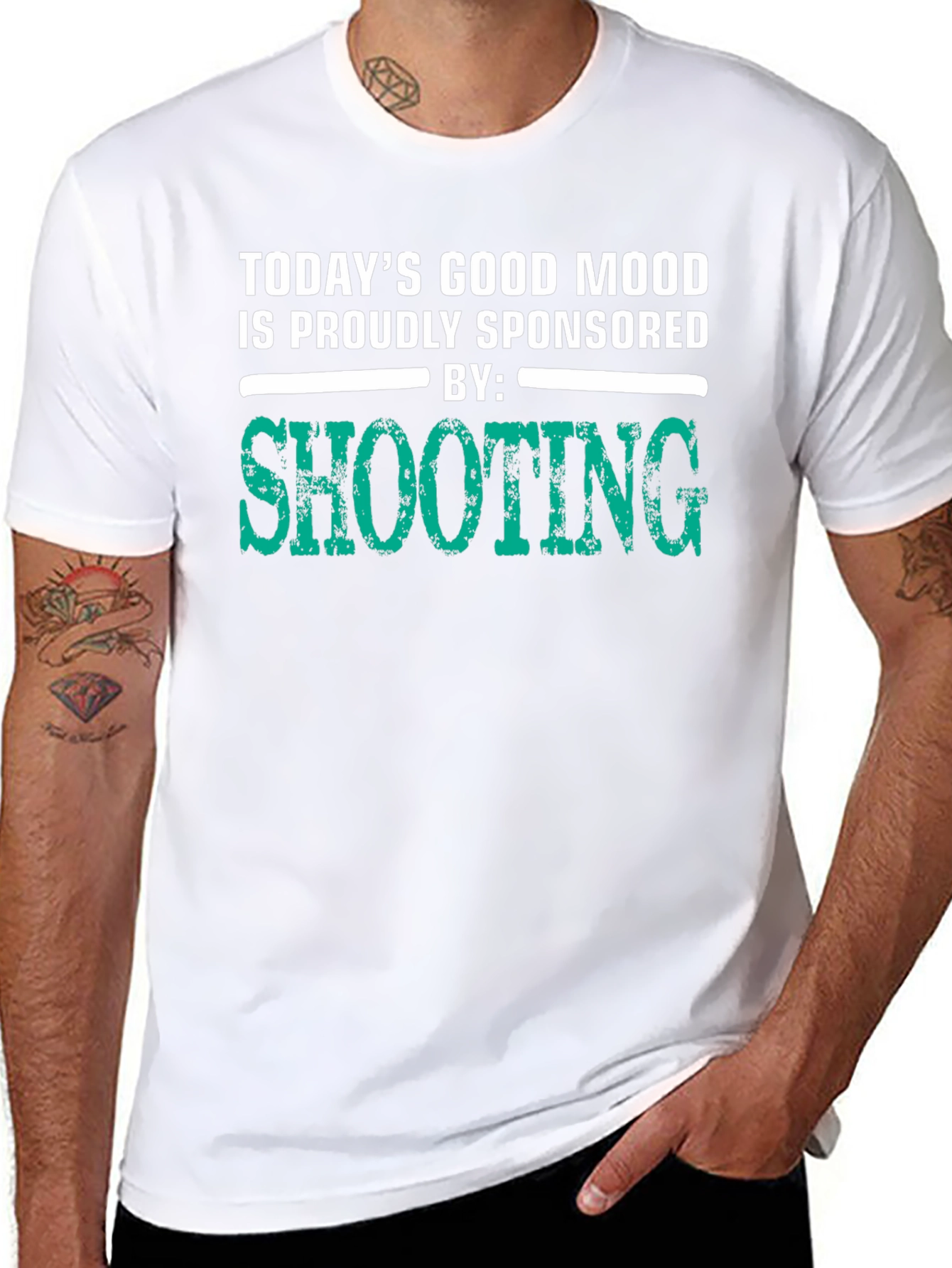 Shooting Sponsored T-Shirt - Good Mood Tee