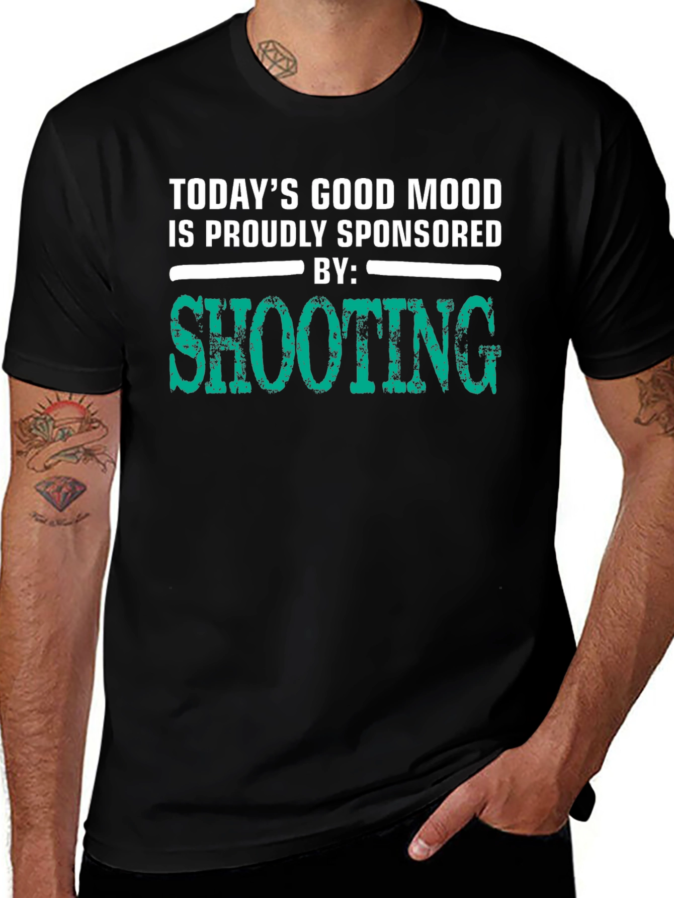 Shooting Sponsored T-Shirt - Good Mood Tee