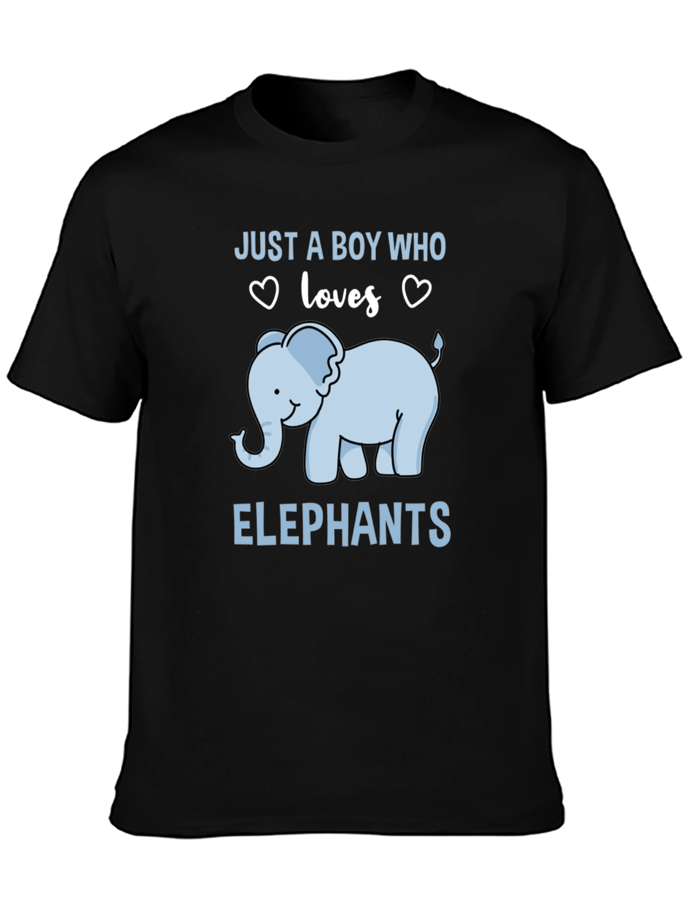 Boys Elephant Lover T-Shirt - Cute Graphic Tee