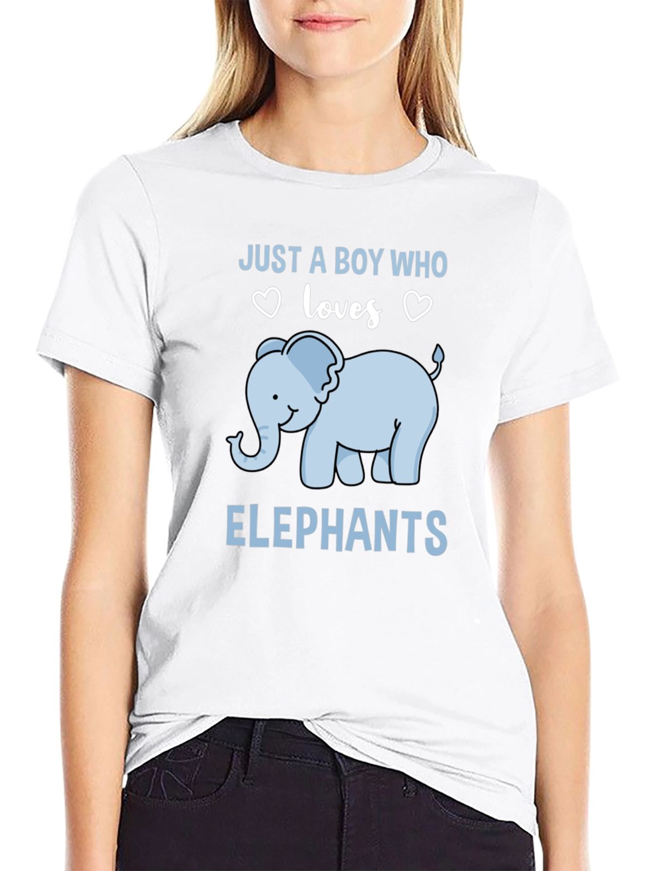 Boys Elephant Lover T-Shirt - Cute Graphic Tee