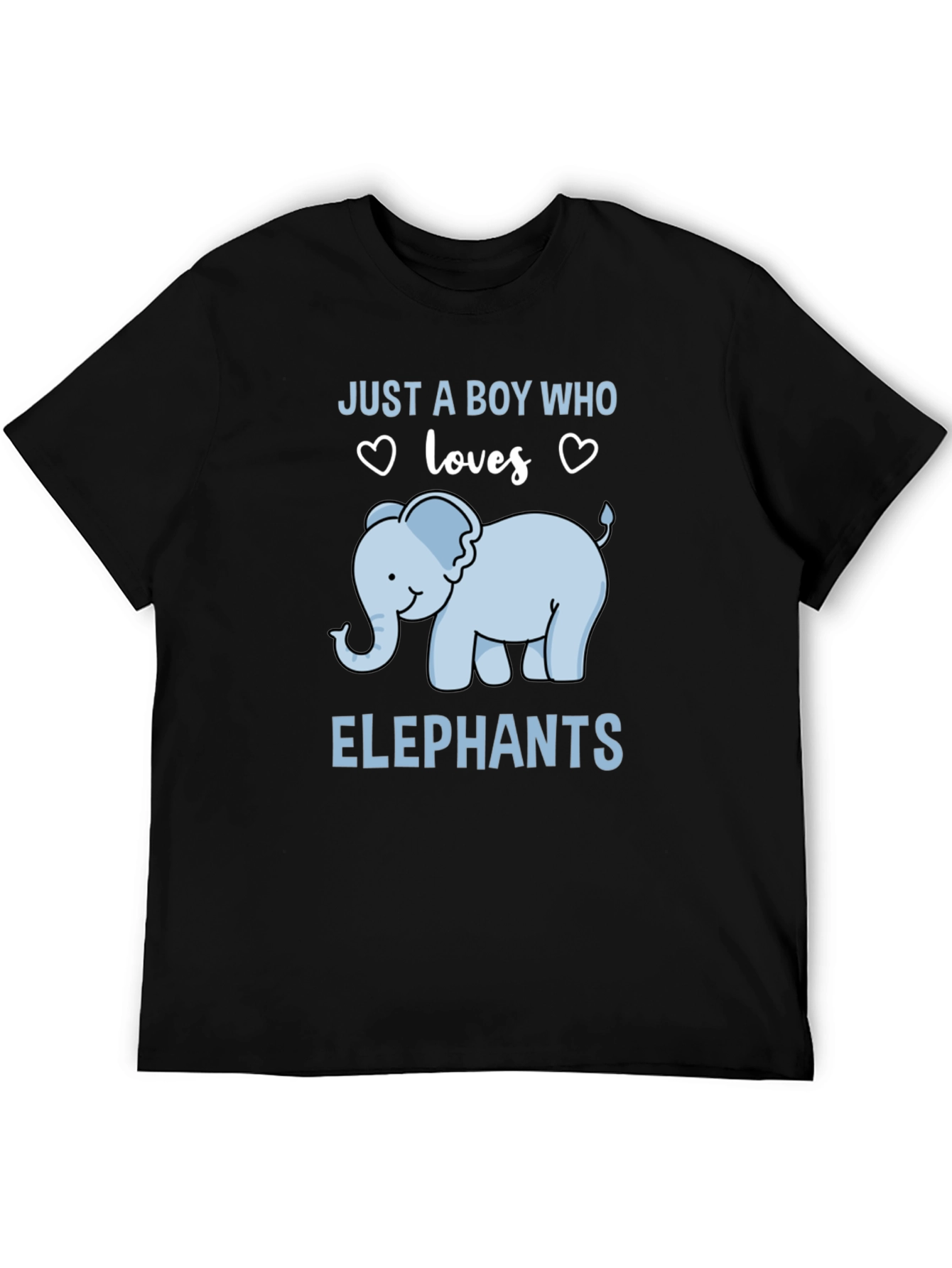 Boys Elephant Lover T-Shirt - Cute Graphic Tee