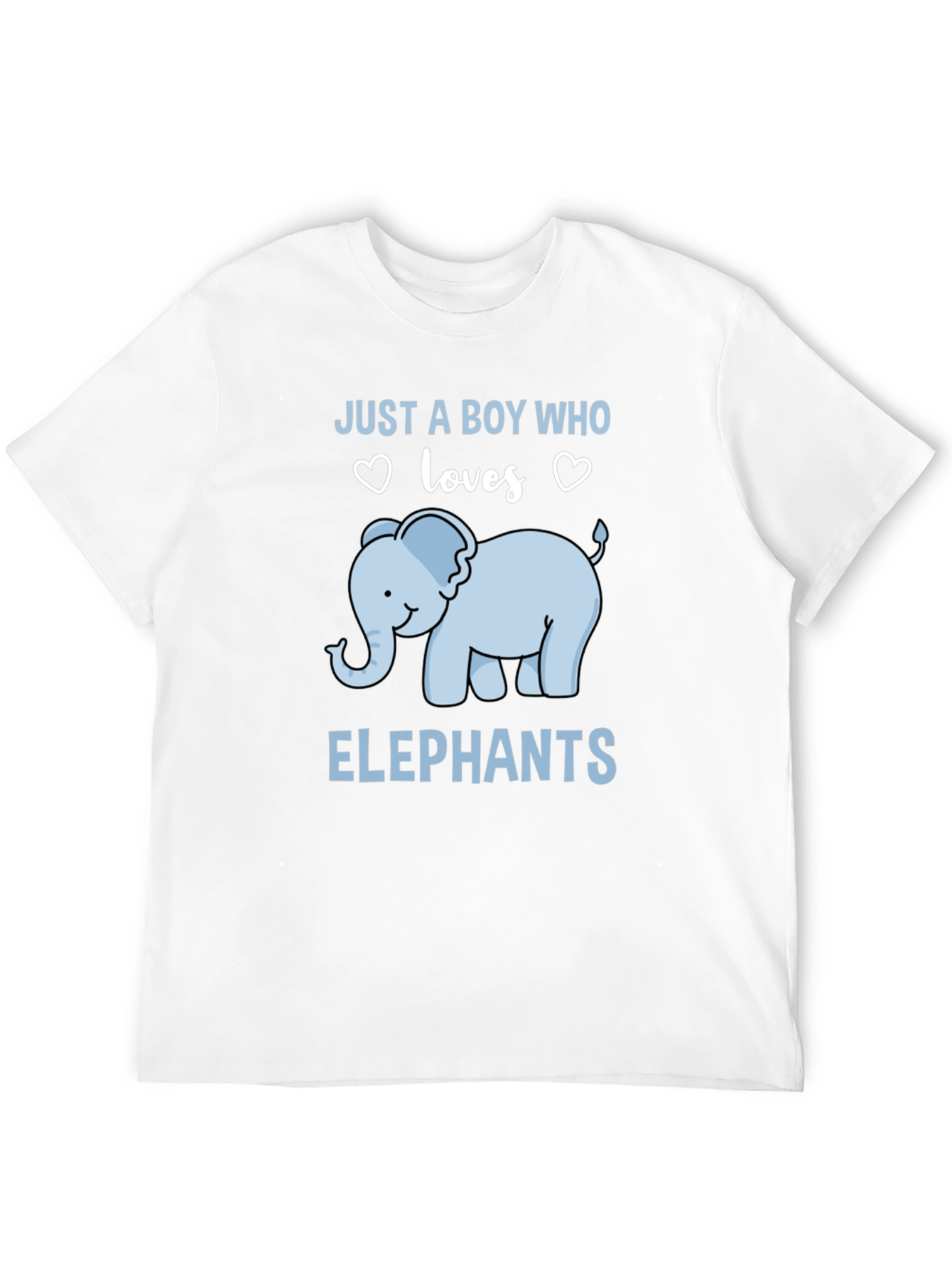 Boys Elephant Lover T-Shirt - Cute Graphic Tee