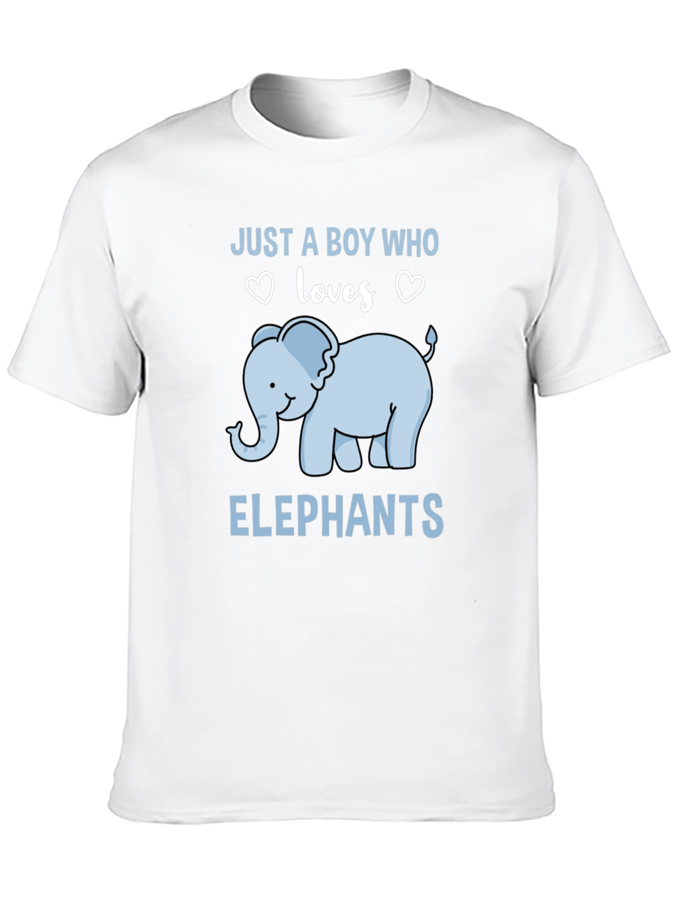 Boys Elephant Lover T-Shirt - Cute Graphic Tee