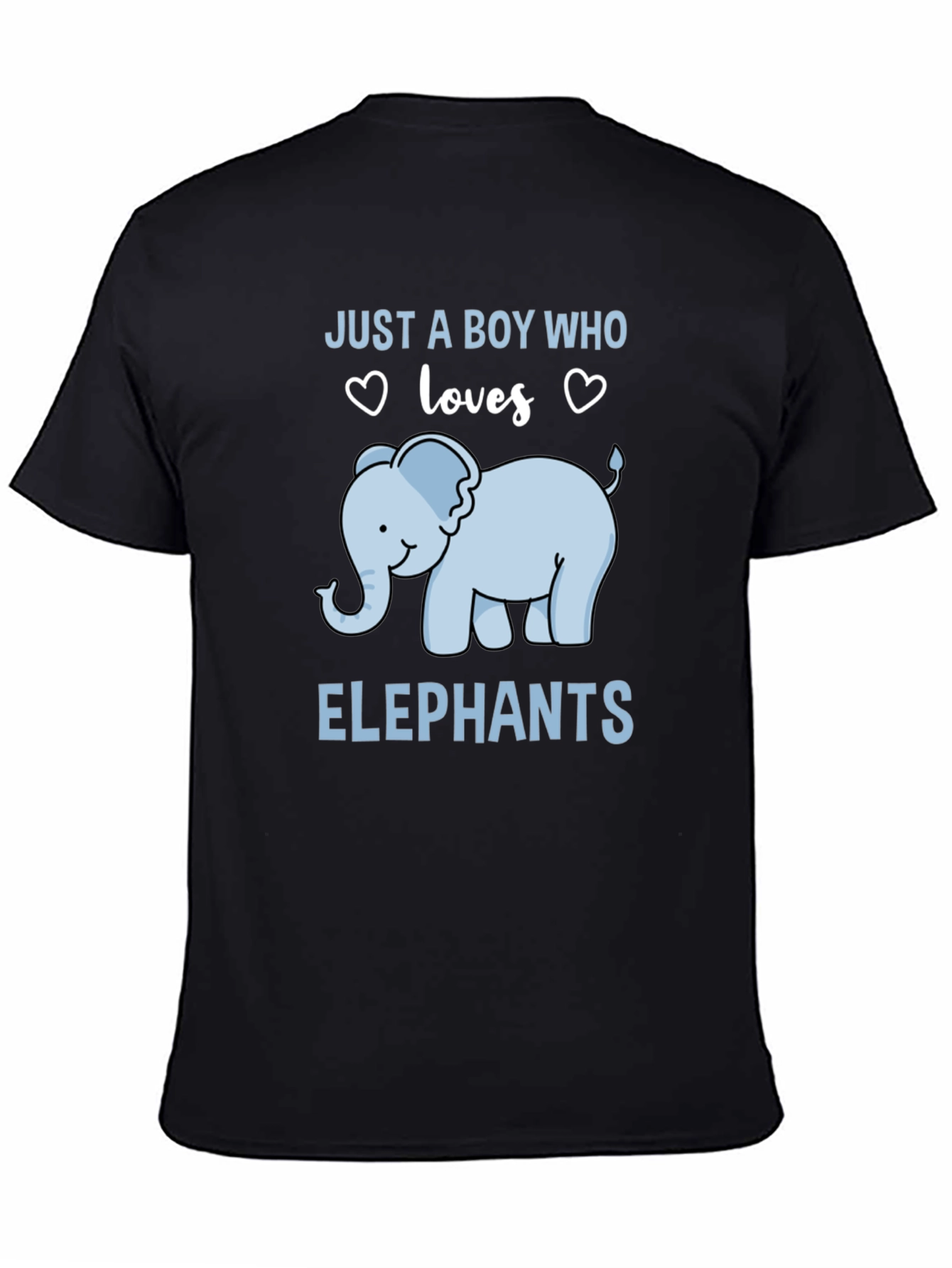 Boys Elephant Lover T-Shirt - Cute Graphic Tee