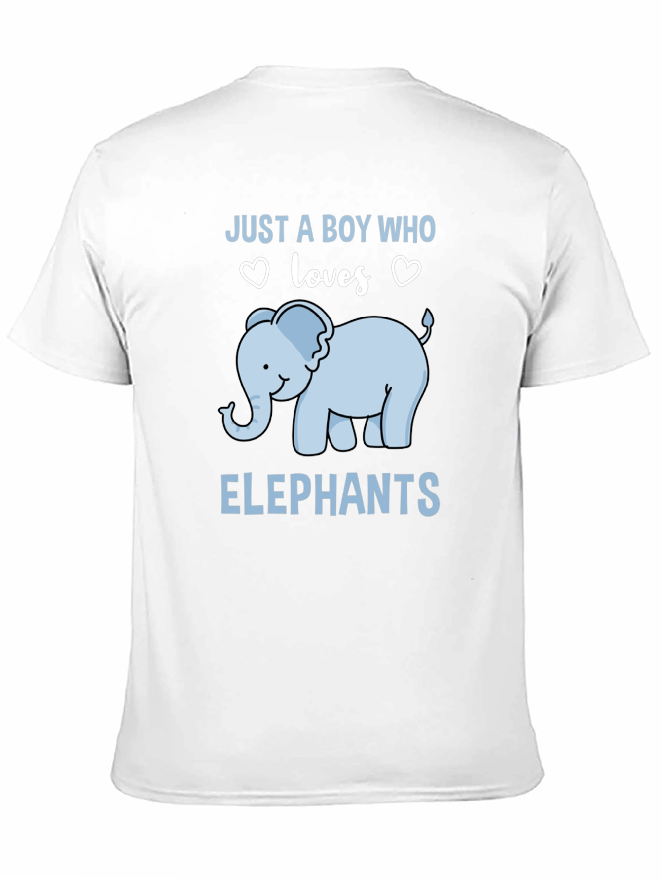 Boys Elephant Lover T-Shirt - Cute Graphic Tee