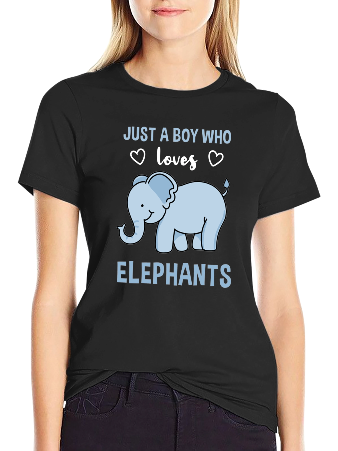 Boys Elephant Lover T-Shirt - Cute Graphic Tee