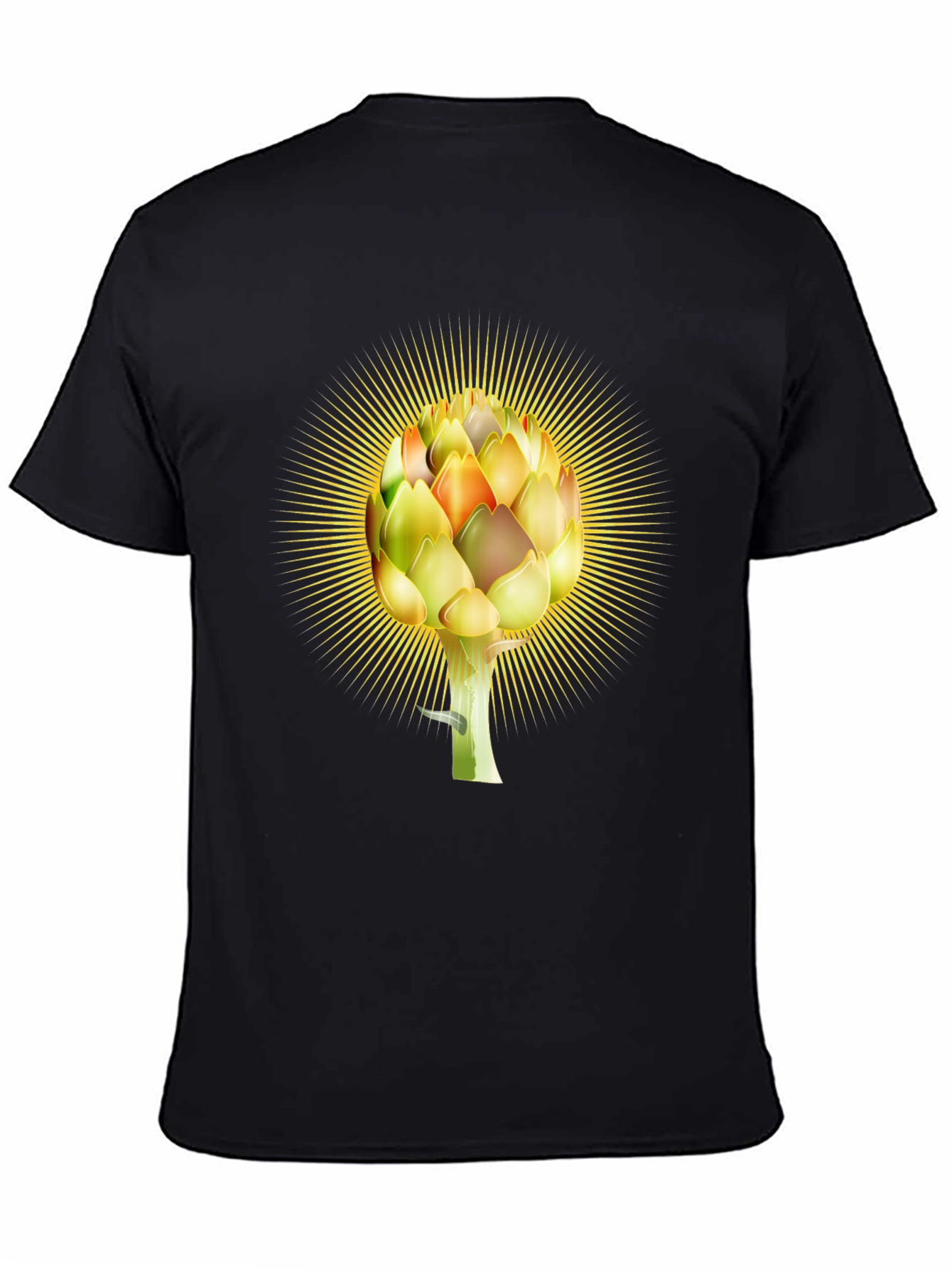 Artichoke Burst Graphic Tee - Soft Cotton Blend