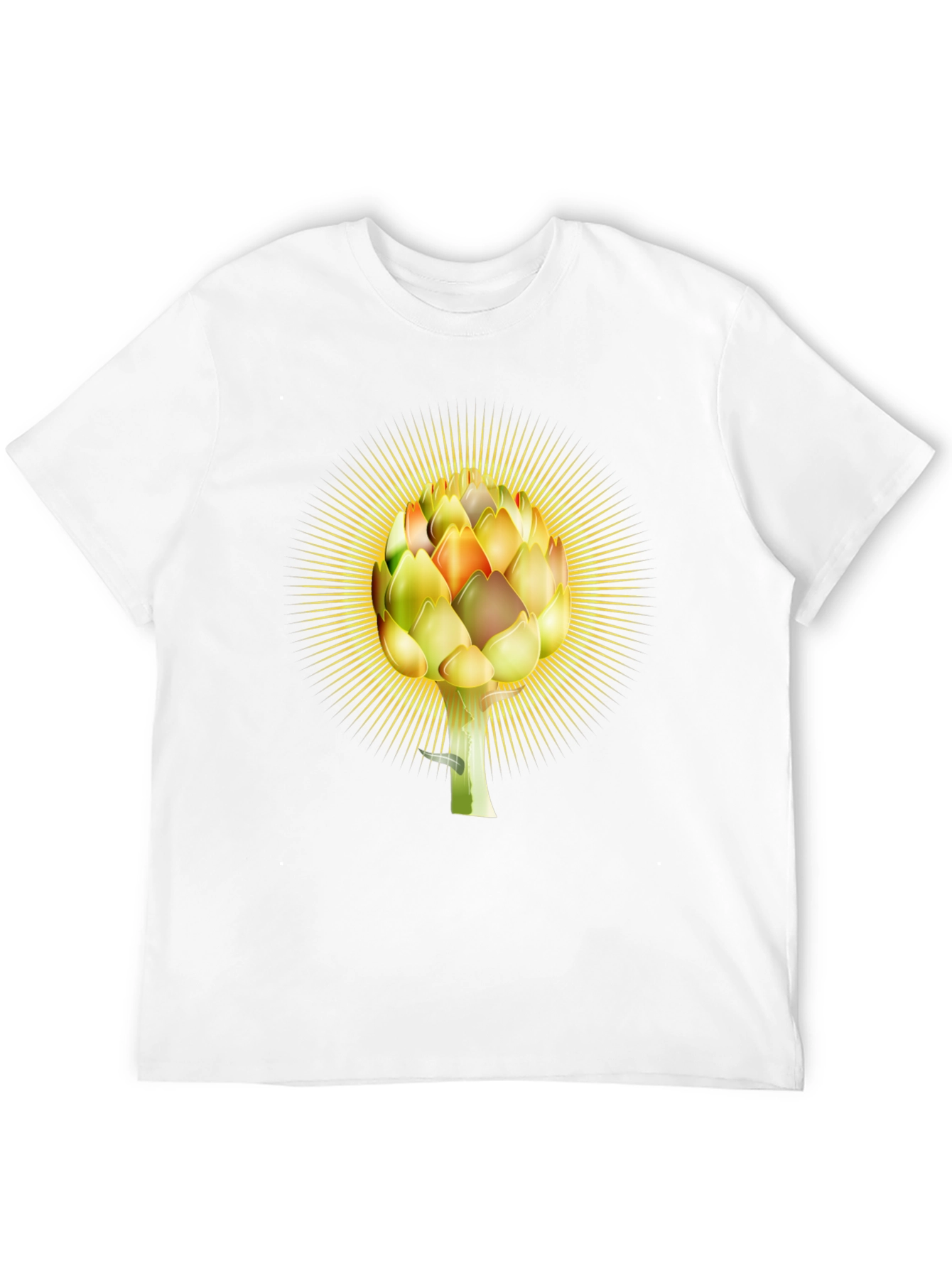 Artichoke Burst Graphic Tee - Soft Cotton Blend