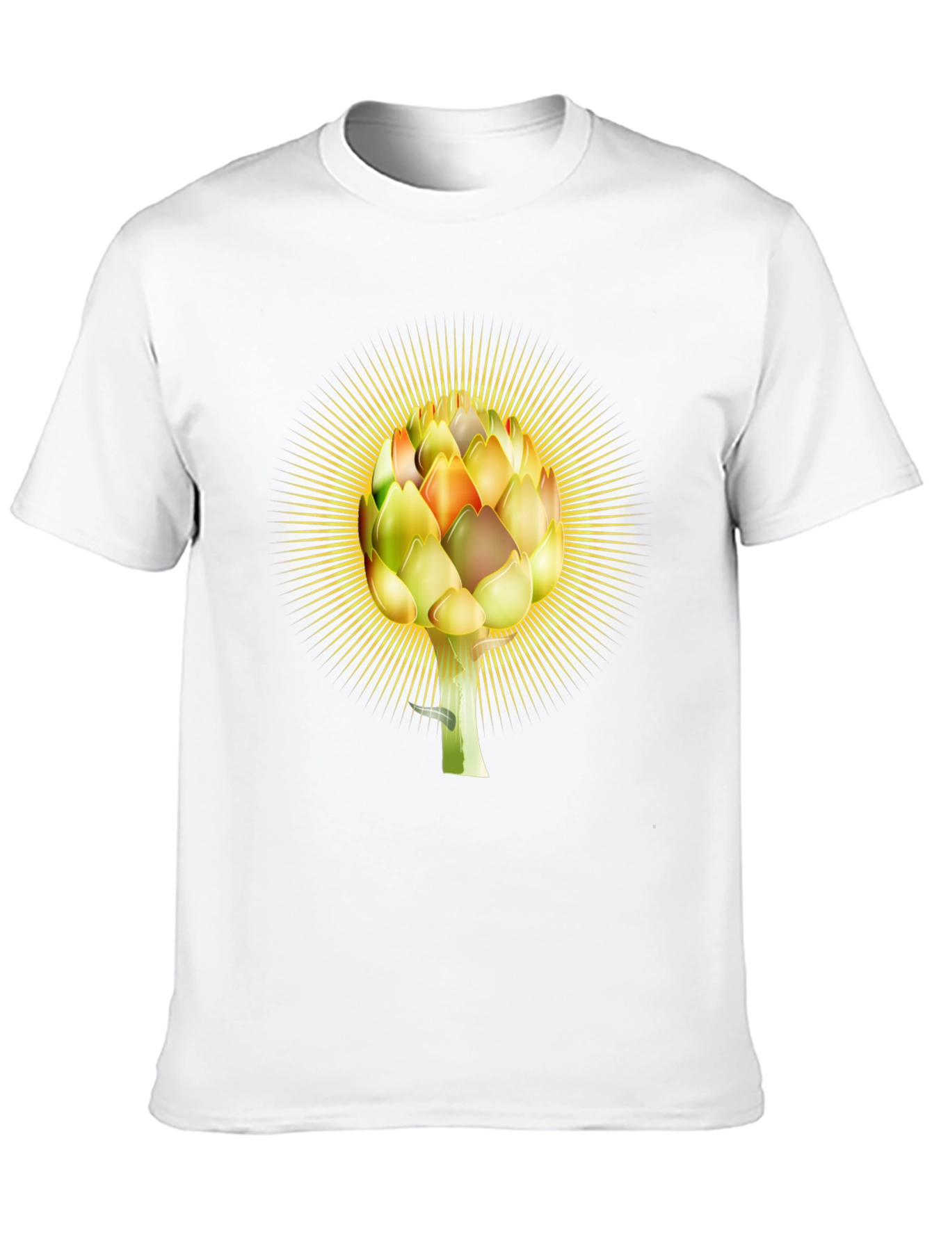 Artichoke Burst Graphic Tee - Soft Cotton Blend