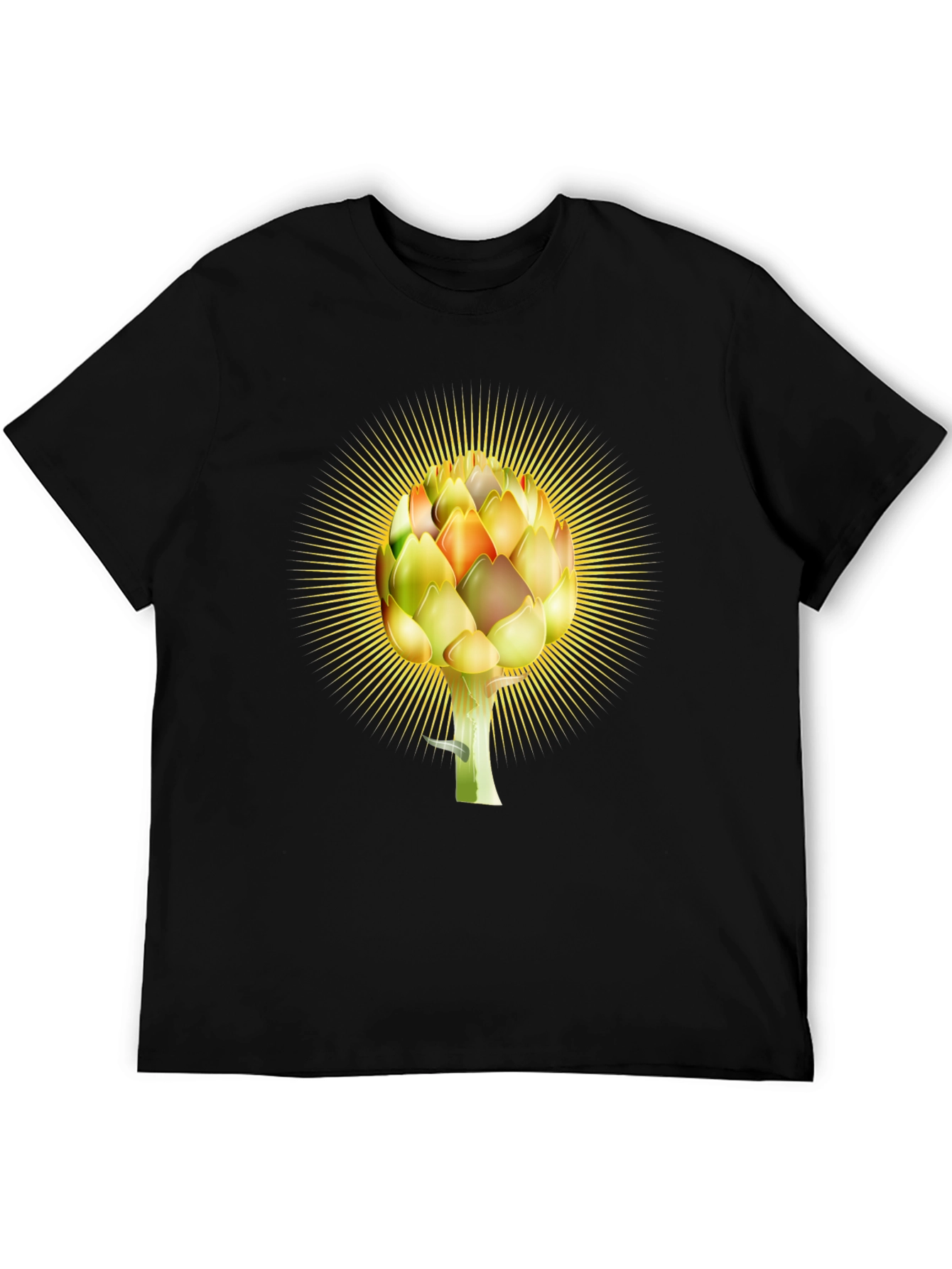Artichoke Burst Graphic Tee - Soft Cotton Blend