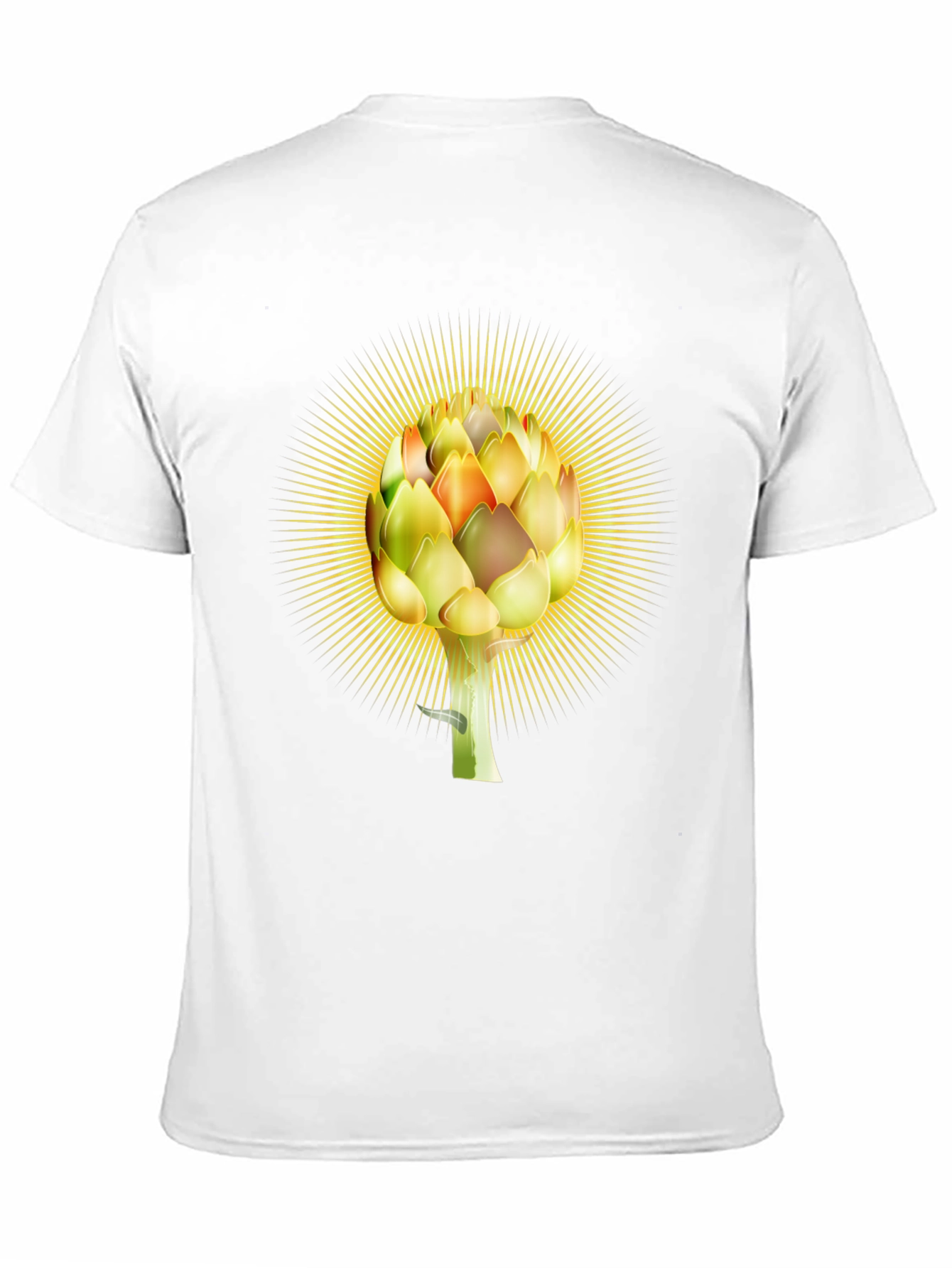 Artichoke Burst Graphic Tee - Soft Cotton Blend