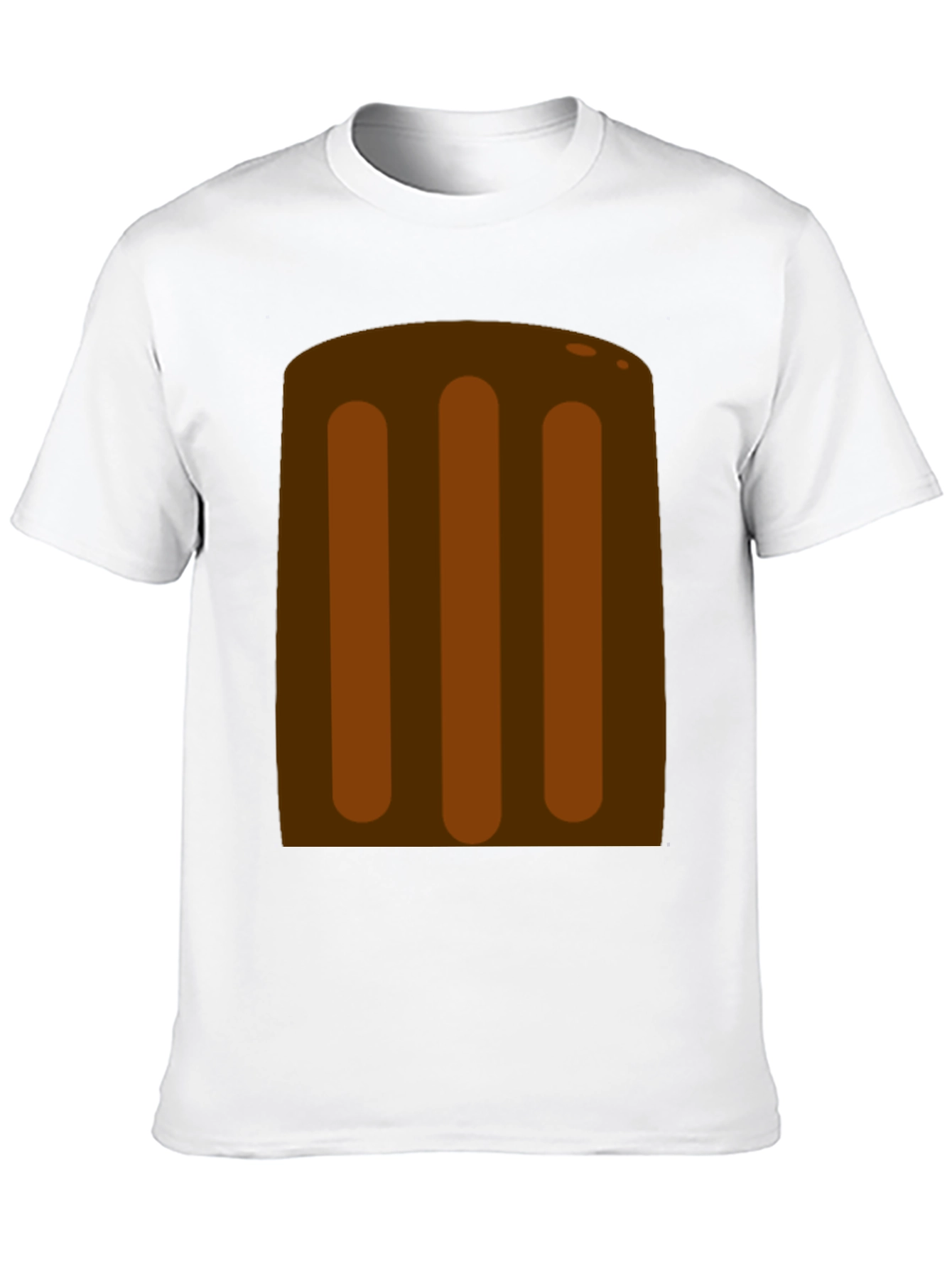 Chocolate Bar Graphic T-Shirt - Casual Wear