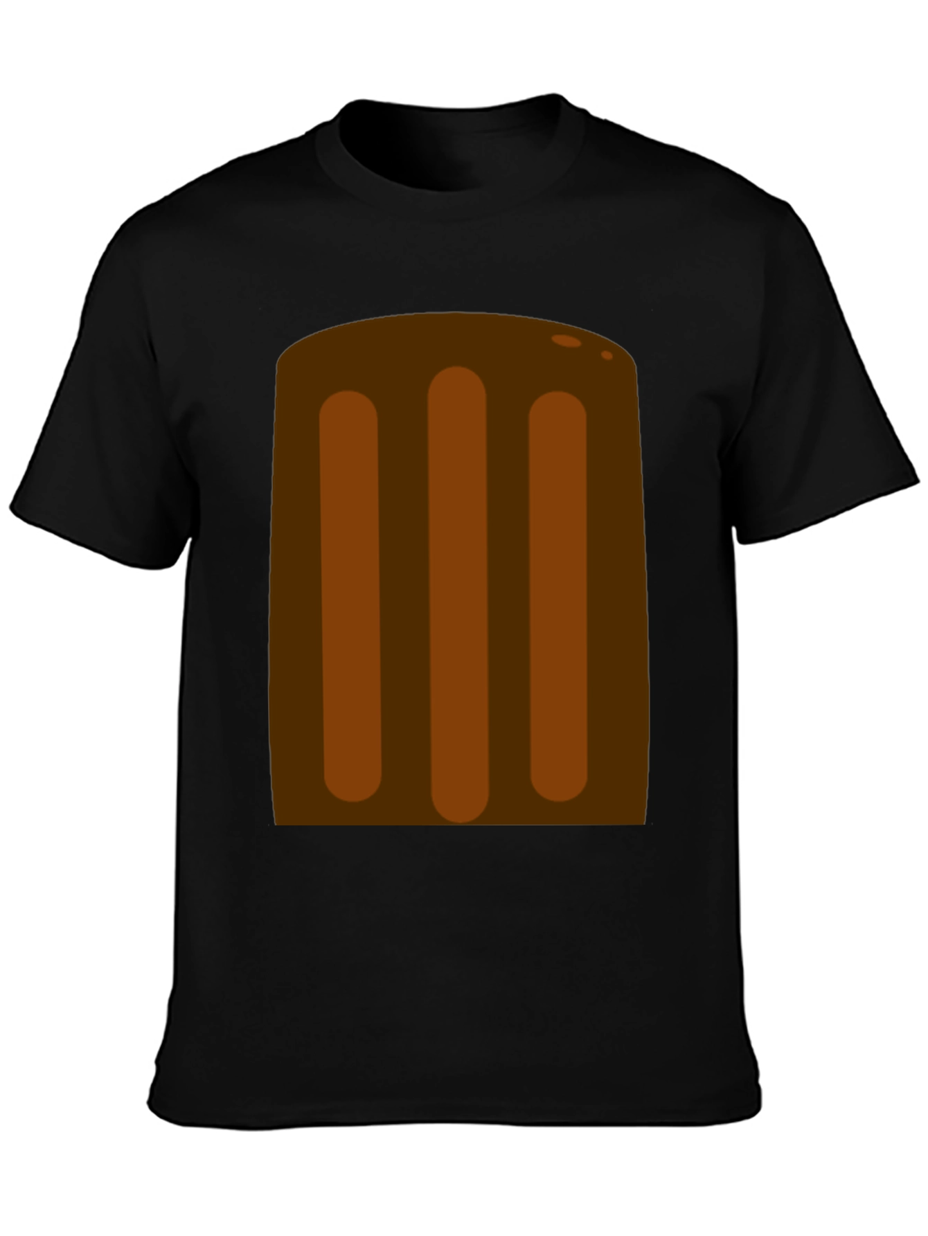 Chocolate Bar Graphic T-Shirt - Casual Wear