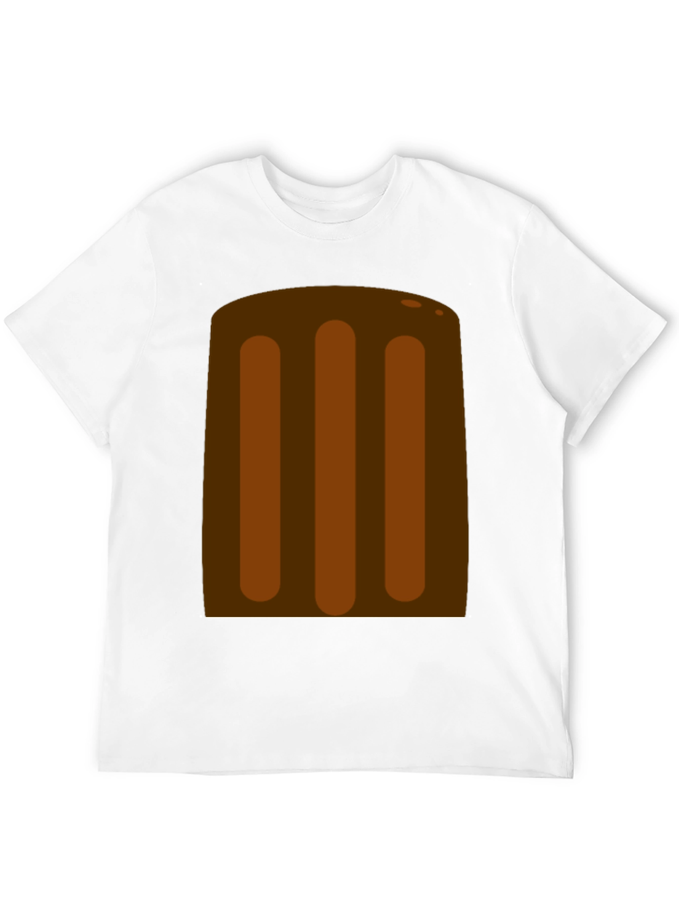 Chocolate Bar Graphic T-Shirt - Casual Wear