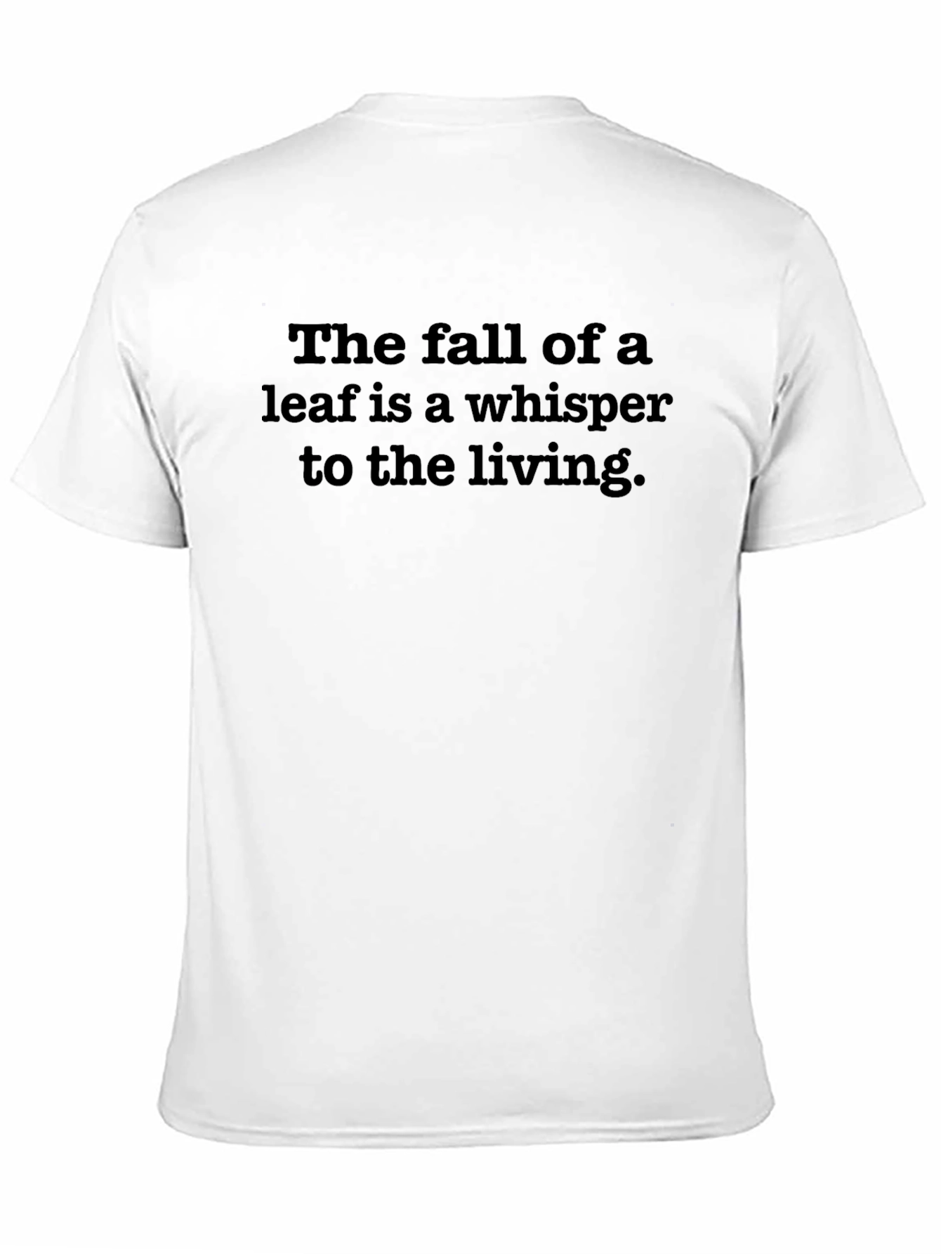 The Fall of a Leaf Graphic Tee
