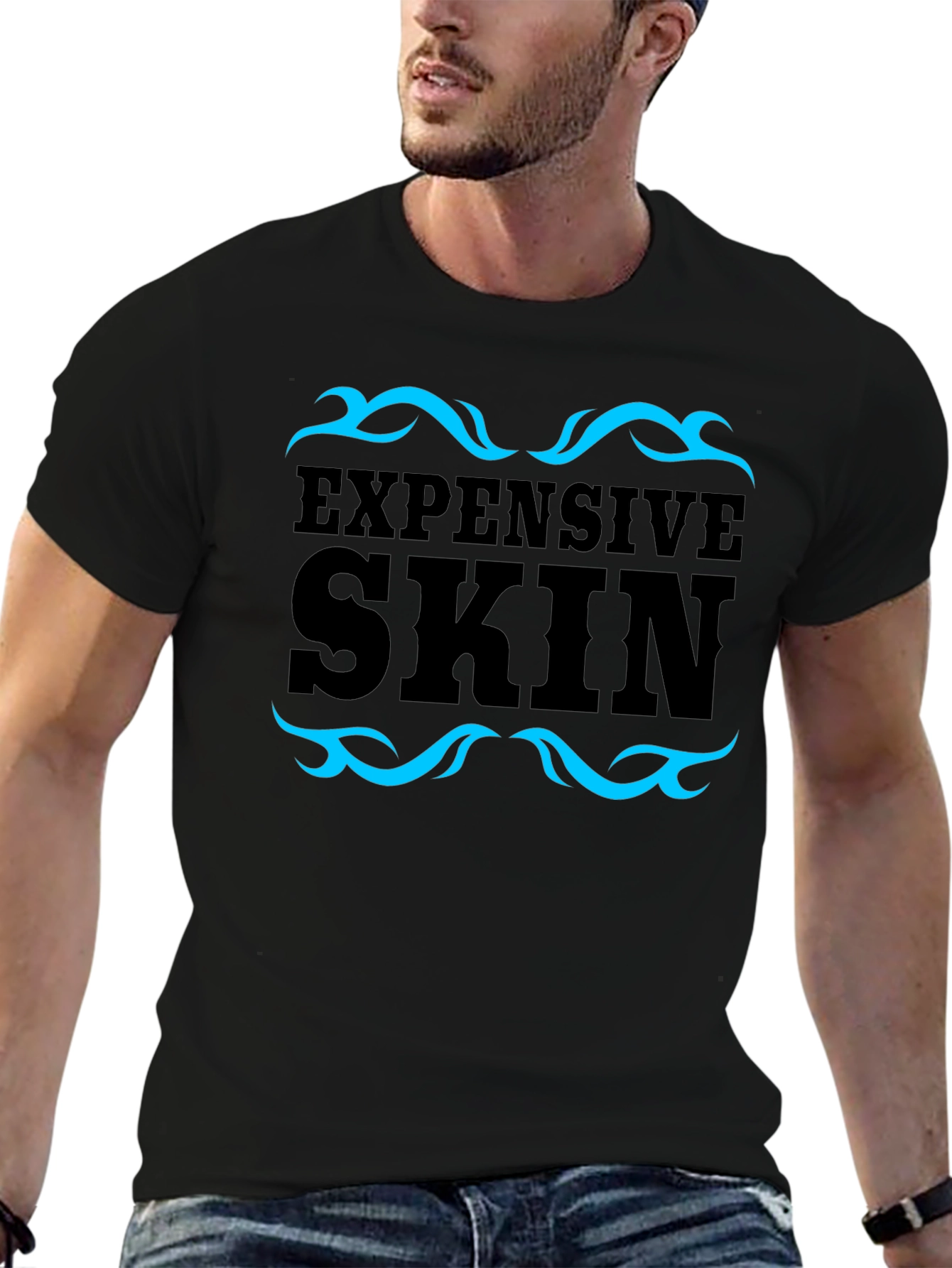 Expensive Skin T-Shirt - Trendy Graphic Tee
