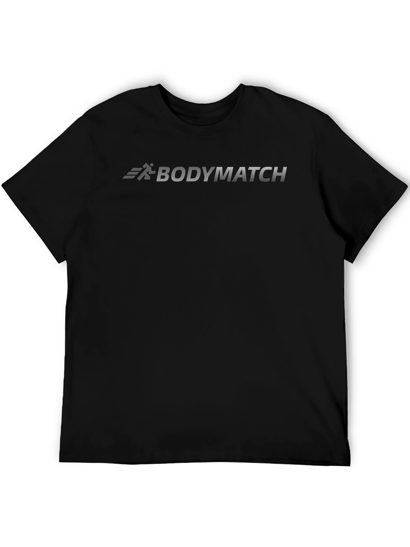 BodyMatch Fitness Black T-Shirt