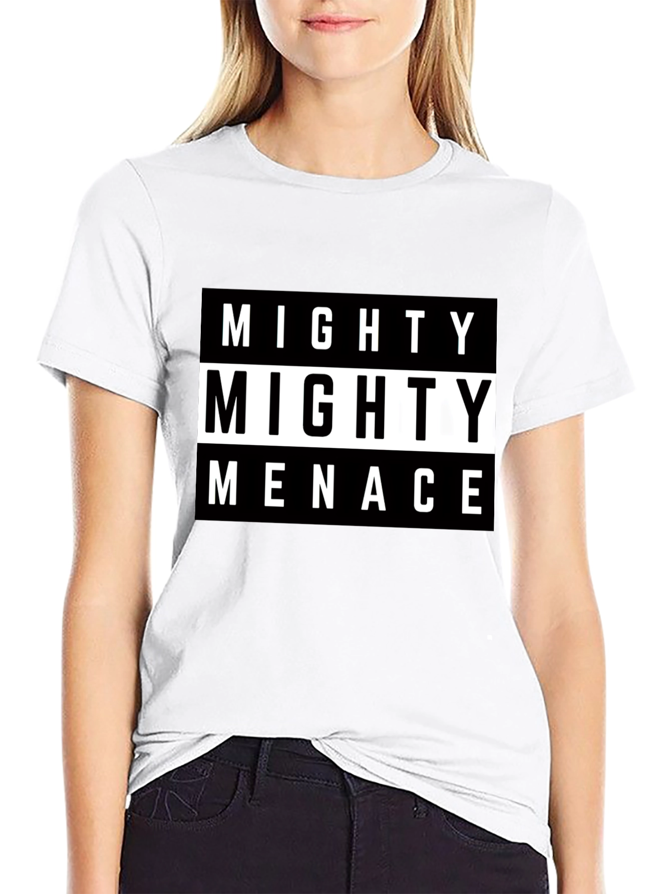 Mighty Menace Graphic Tee - Bold Statement T-Shirt