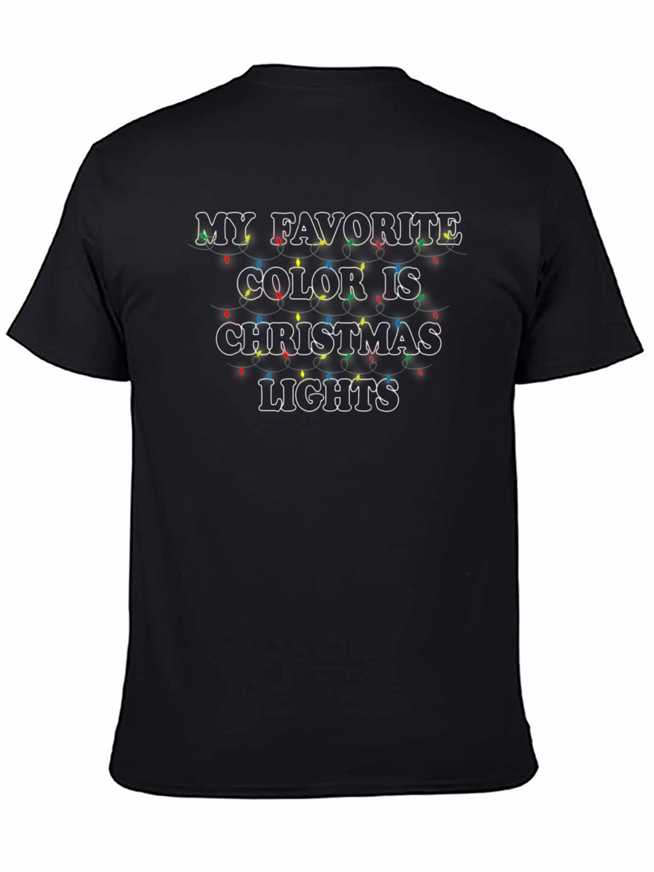 Christmas Lights T-Shirt - Holiday Season Apparel