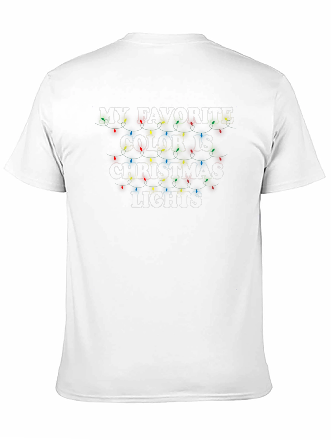 Christmas Lights T-Shirt - Holiday Season Apparel