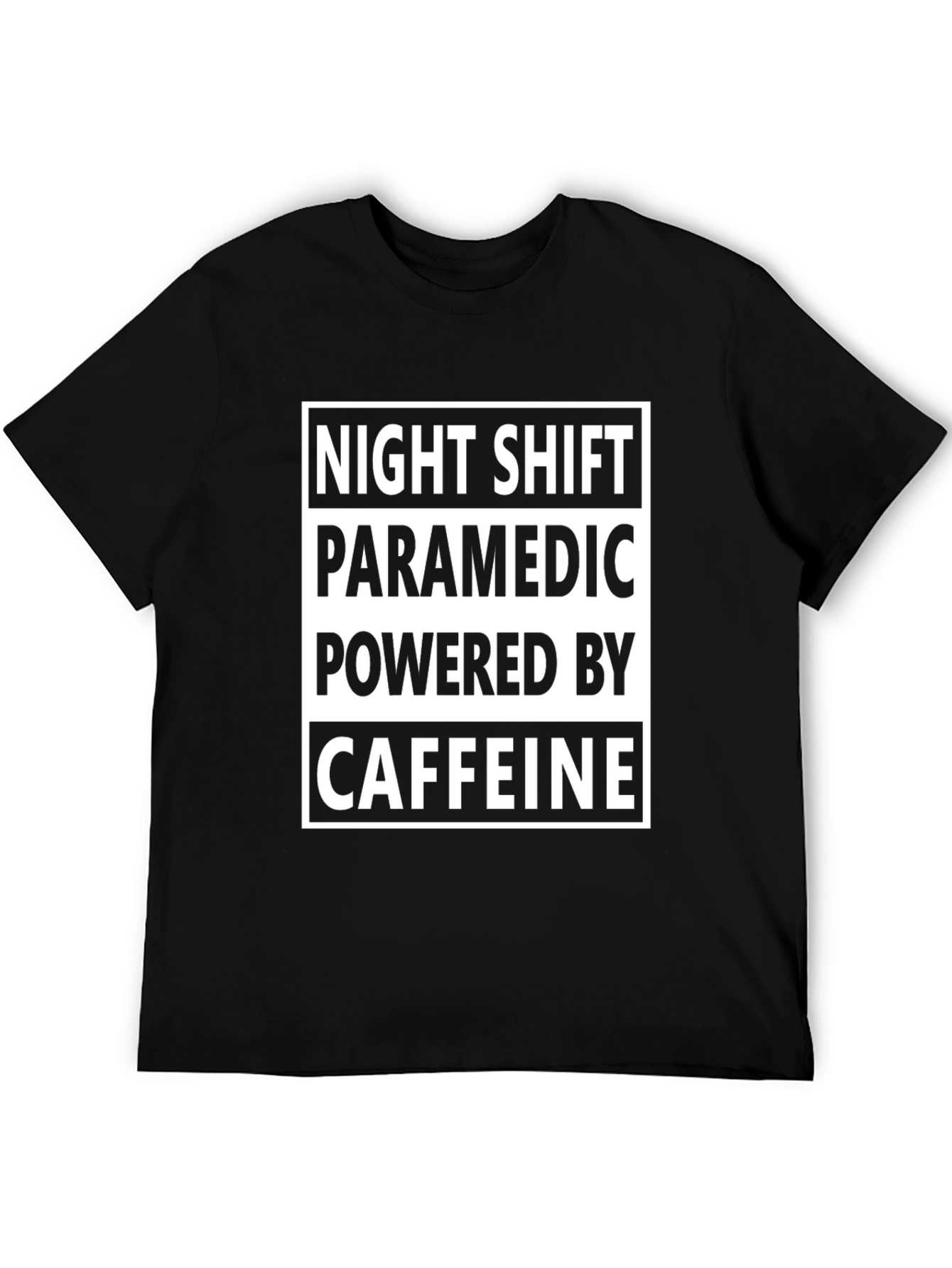 Night Shift Paramedic Caffeine T-Shirt