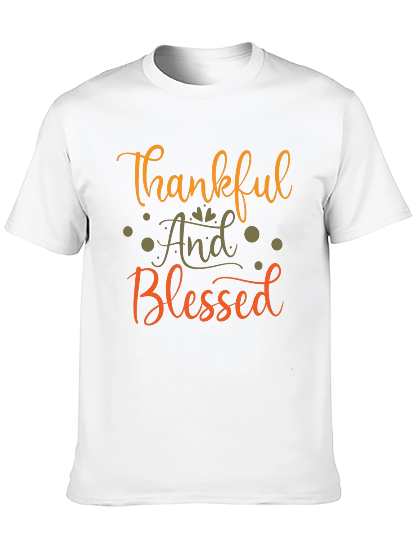 Thankful and Blessed Graphic Tee