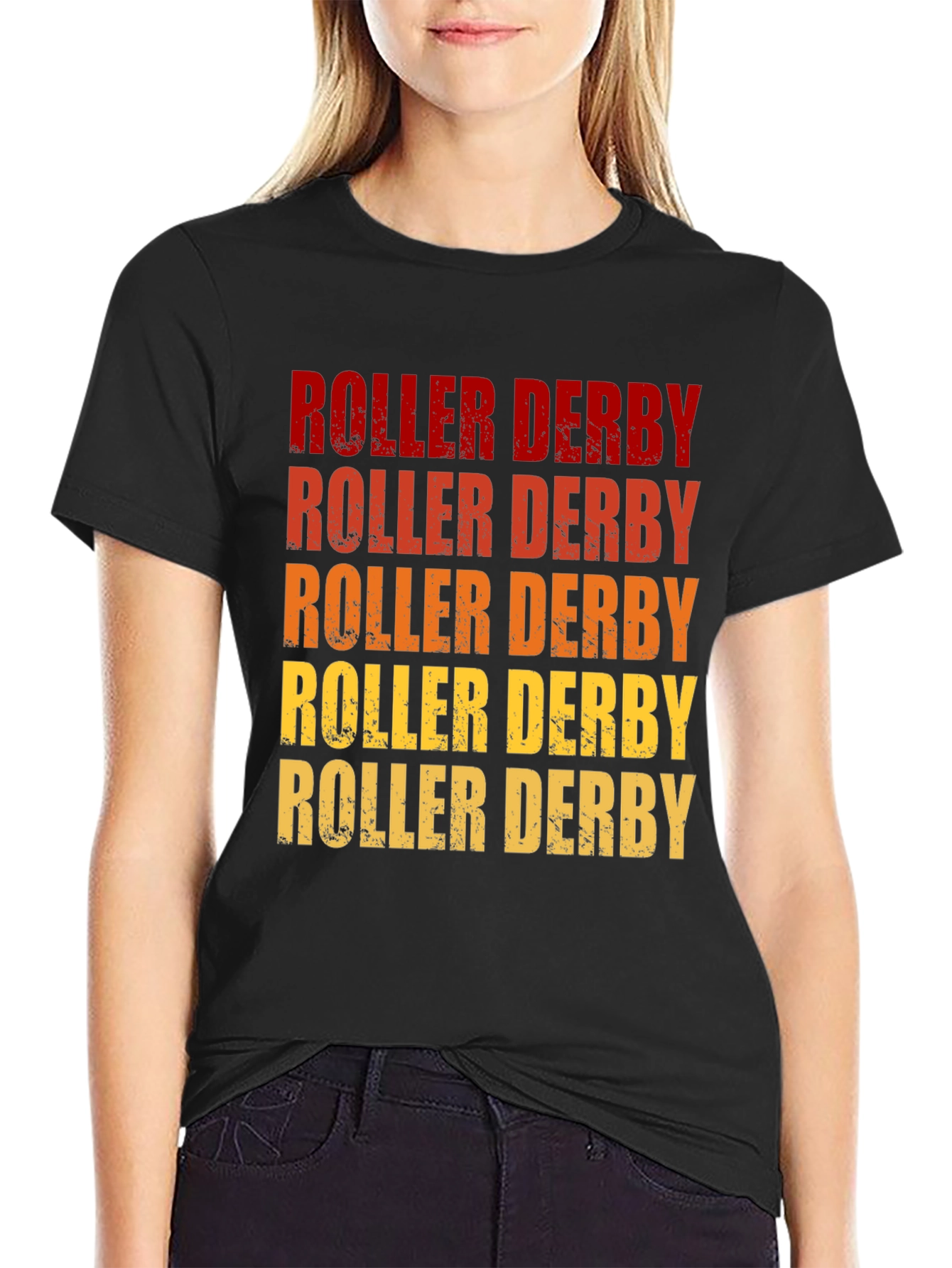 Roller Derby T-Shirt - Retro Style Graphic Tee
