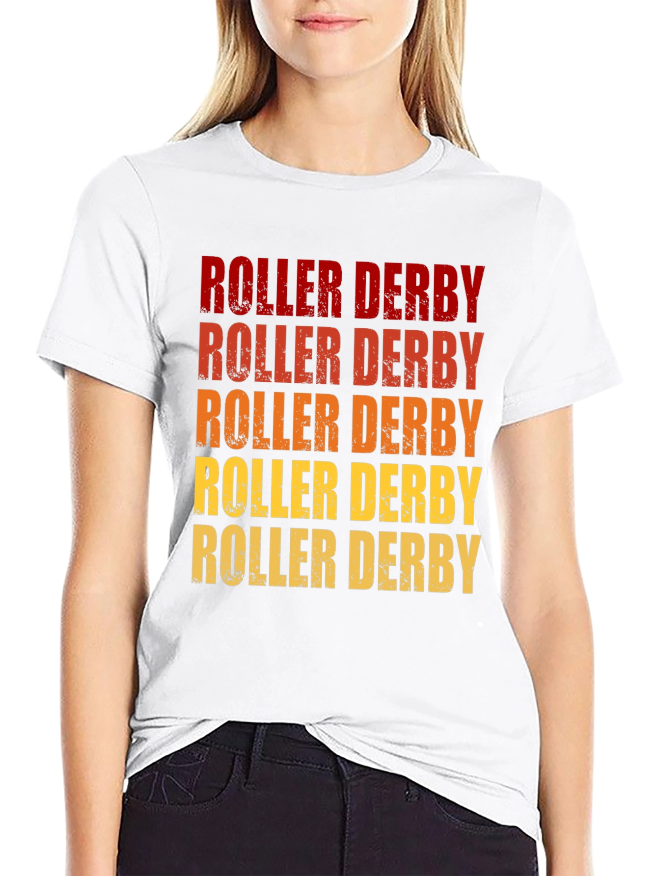 Roller Derby T-Shirt - Retro Style Graphic Tee